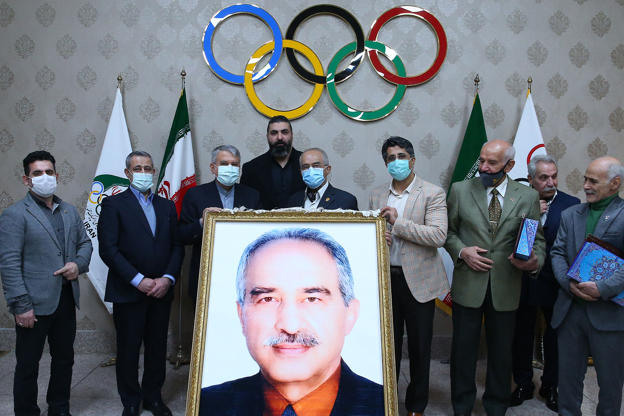 تقدیر ریاست کمیته ملی المپیک از پیشکسوتان بوکس 33