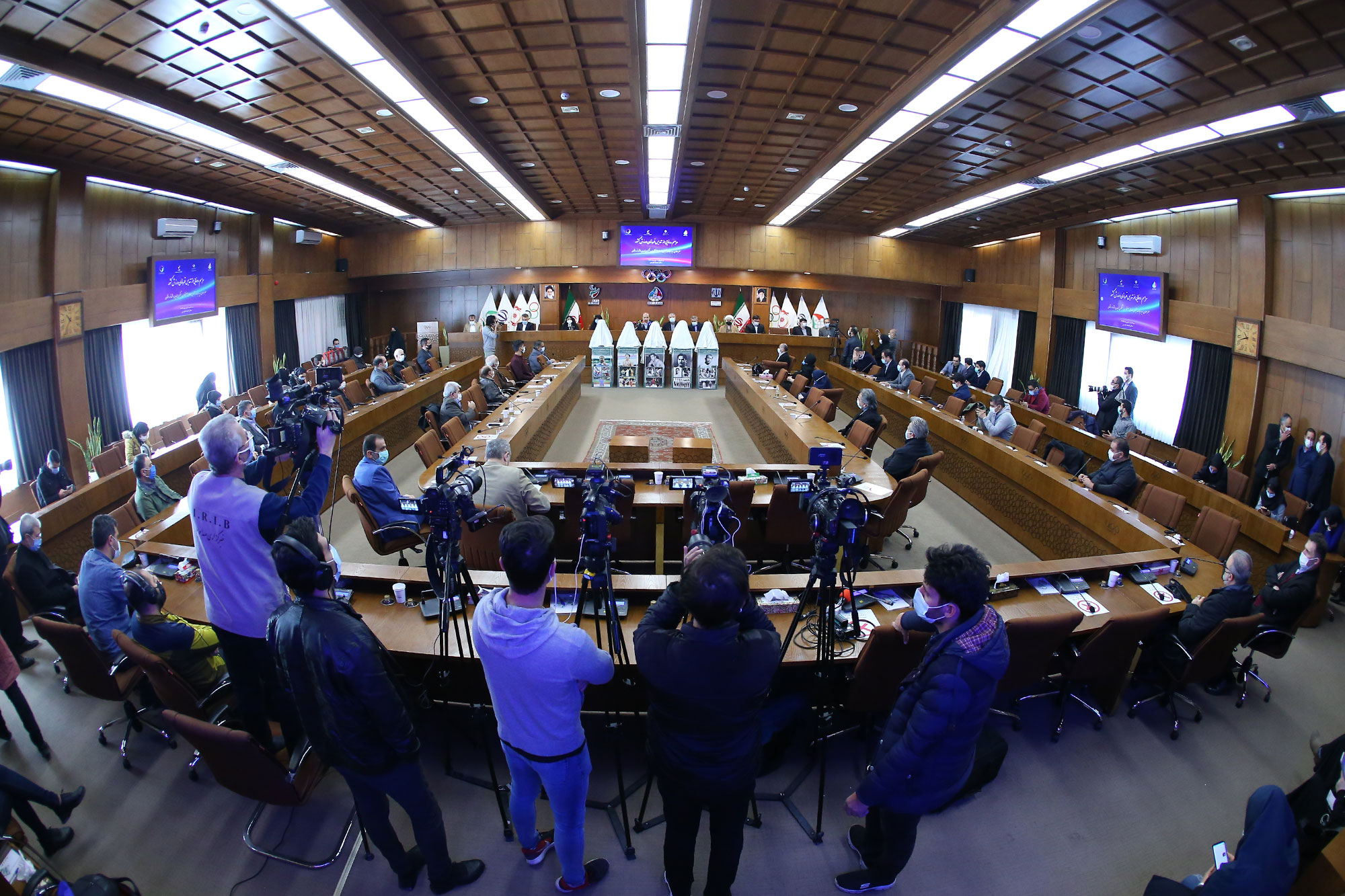 مراسم رونمایی از تندیس قهرمانان ورزش کشور 7