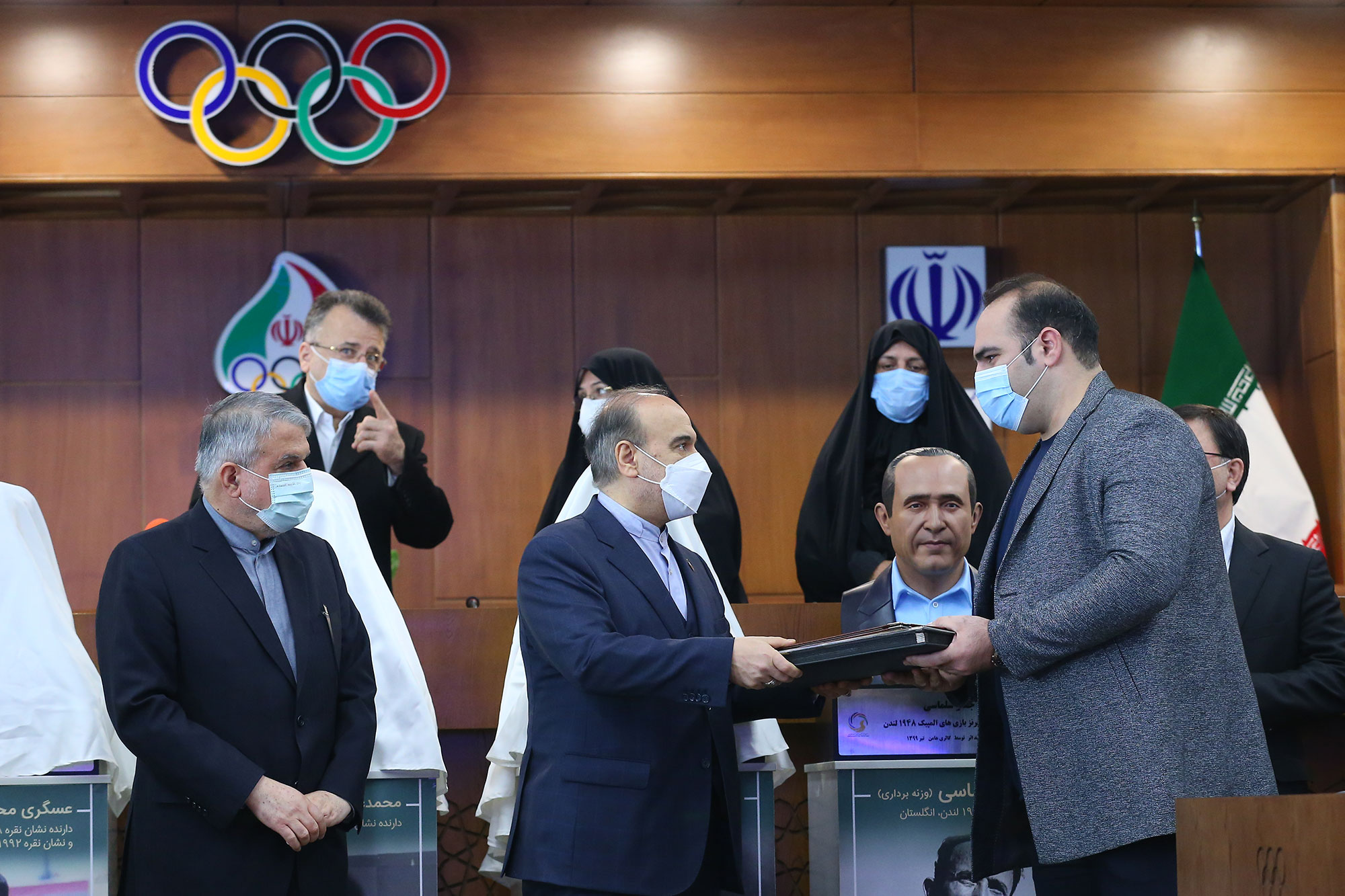 مراسم رونمایی از تندیس قهرمانان ورزش کشور 25