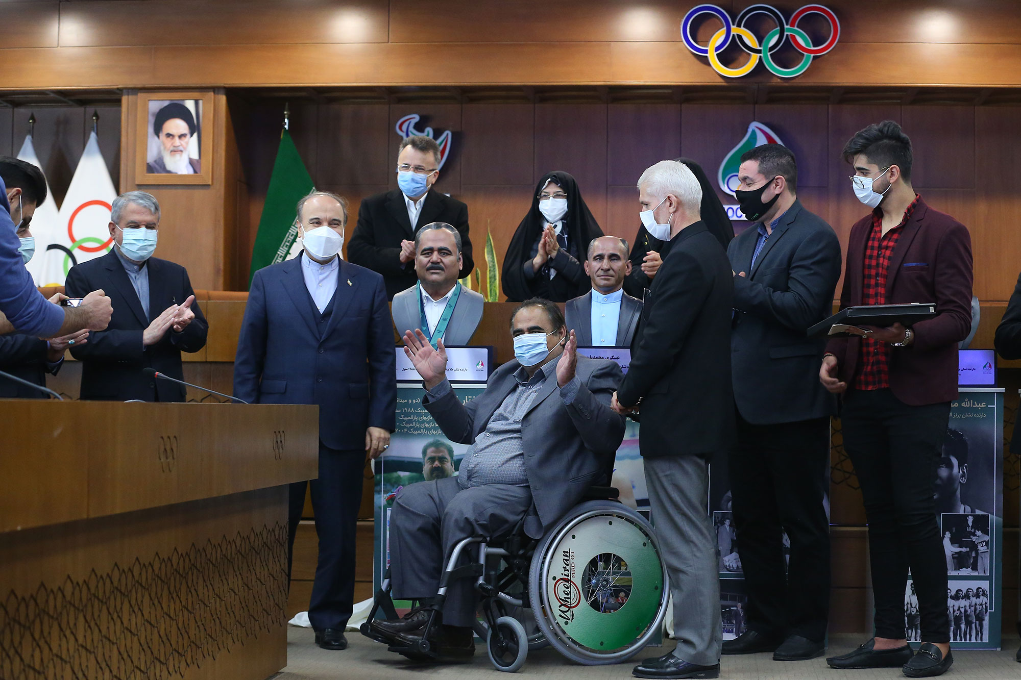 مراسم رونمایی از تندیس قهرمانان ورزش کشور 35