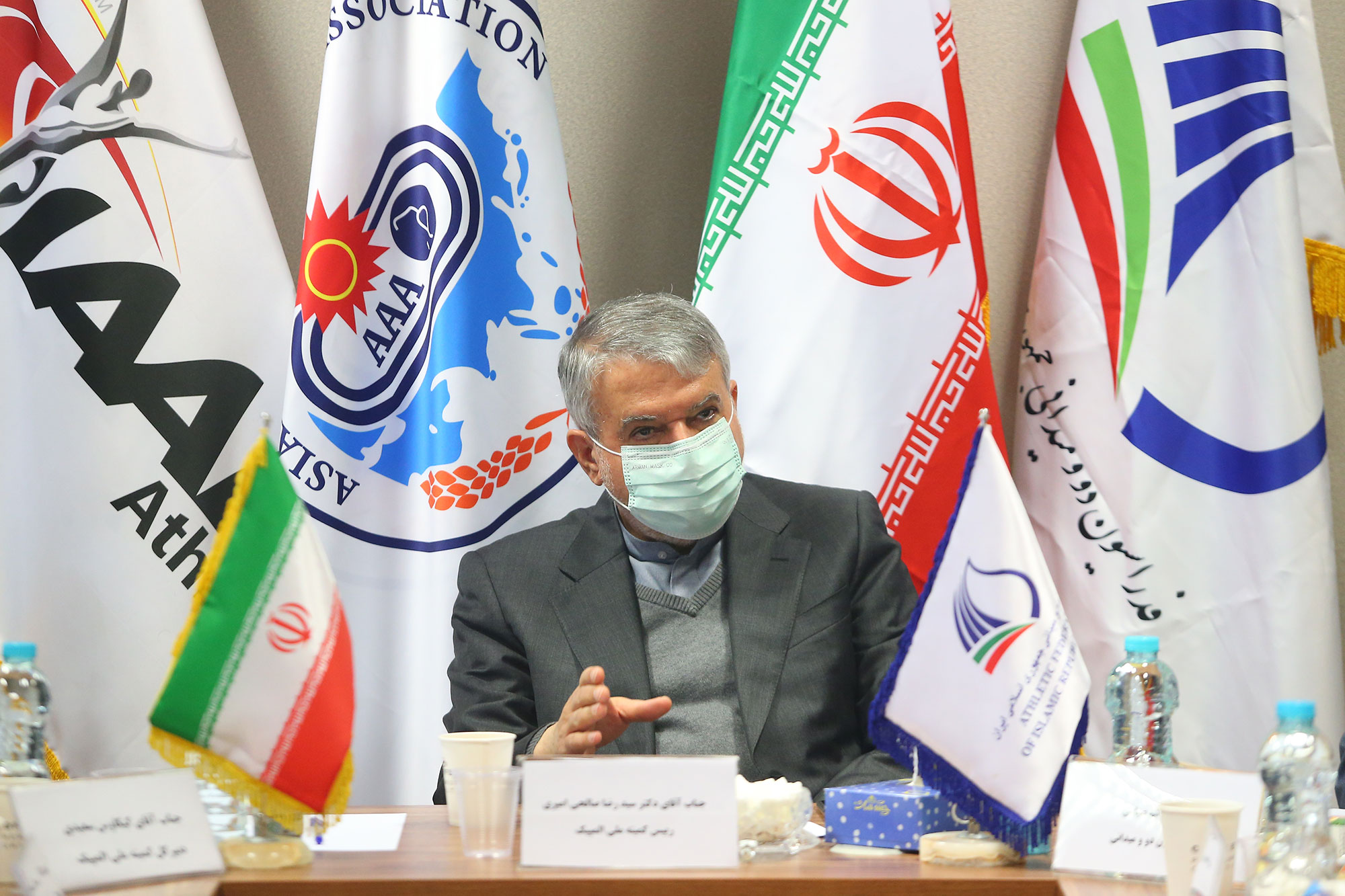 بازدید مسئولین کمیته ملی المپیک از فدراسیون های دوومیدانی و تنیس روی میز 3