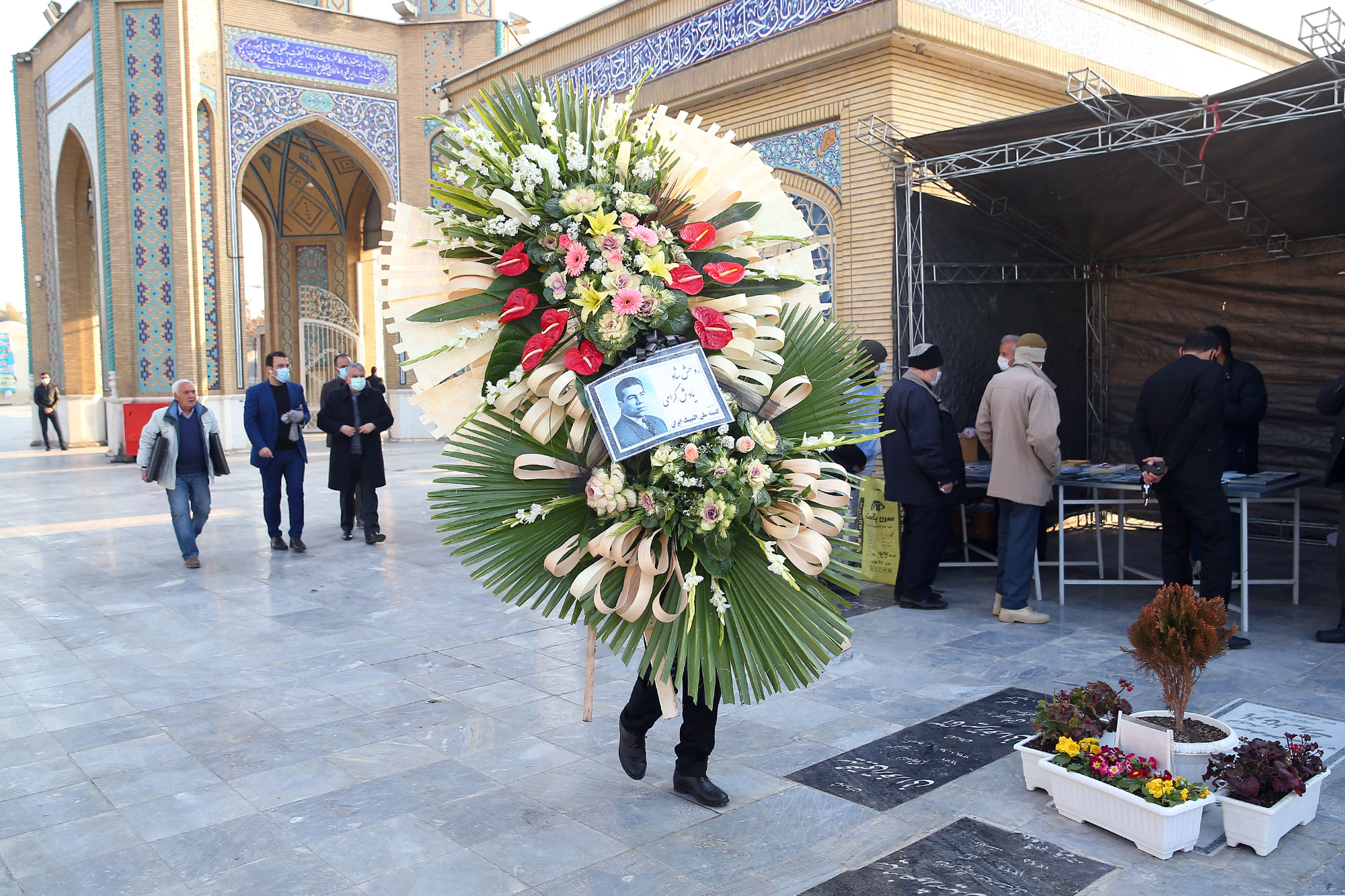 حضور ریاست کمیته ملی المپیک در مراسم سالروز جهان پهلوان تختی 1