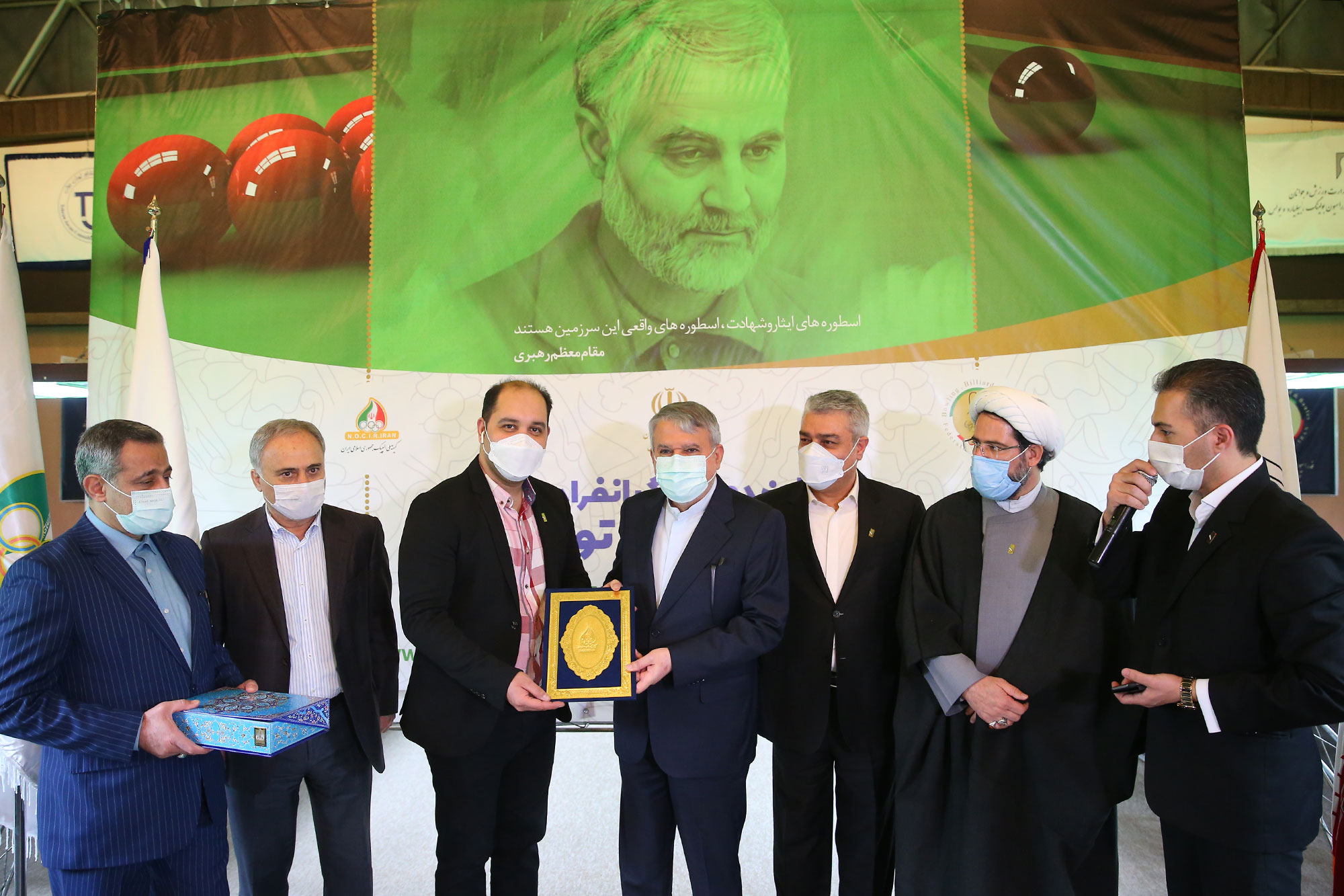 بازدید مسئولین کمیته ملی المپیک از فدراسیون های ژیمناستیک، هاکی و بولینگ و بیلیارد 1