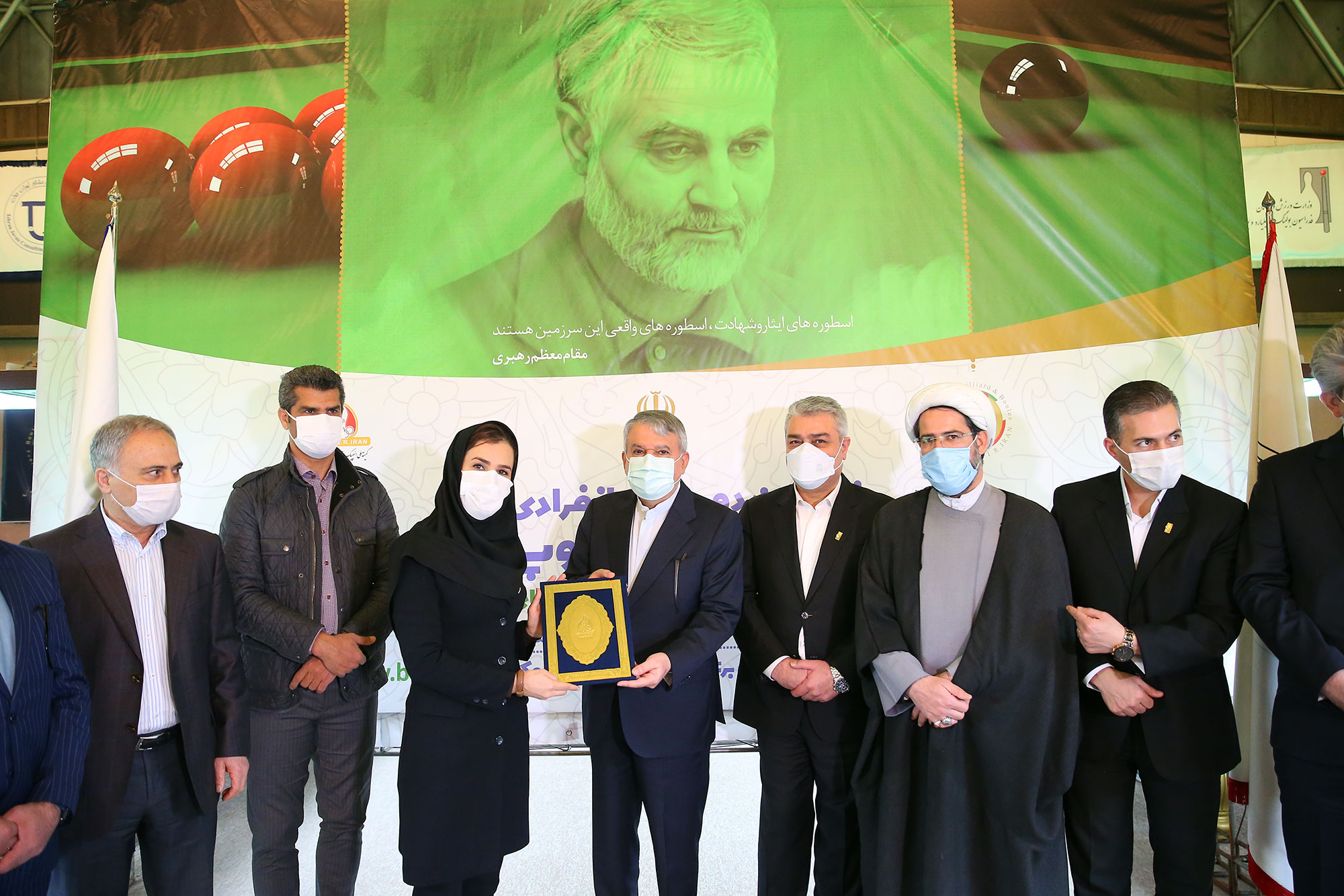 بازدید مسئولین کمیته ملی المپیک از فدراسیون های ژیمناستیک، هاکی و بولینگ و بیلیارد 3