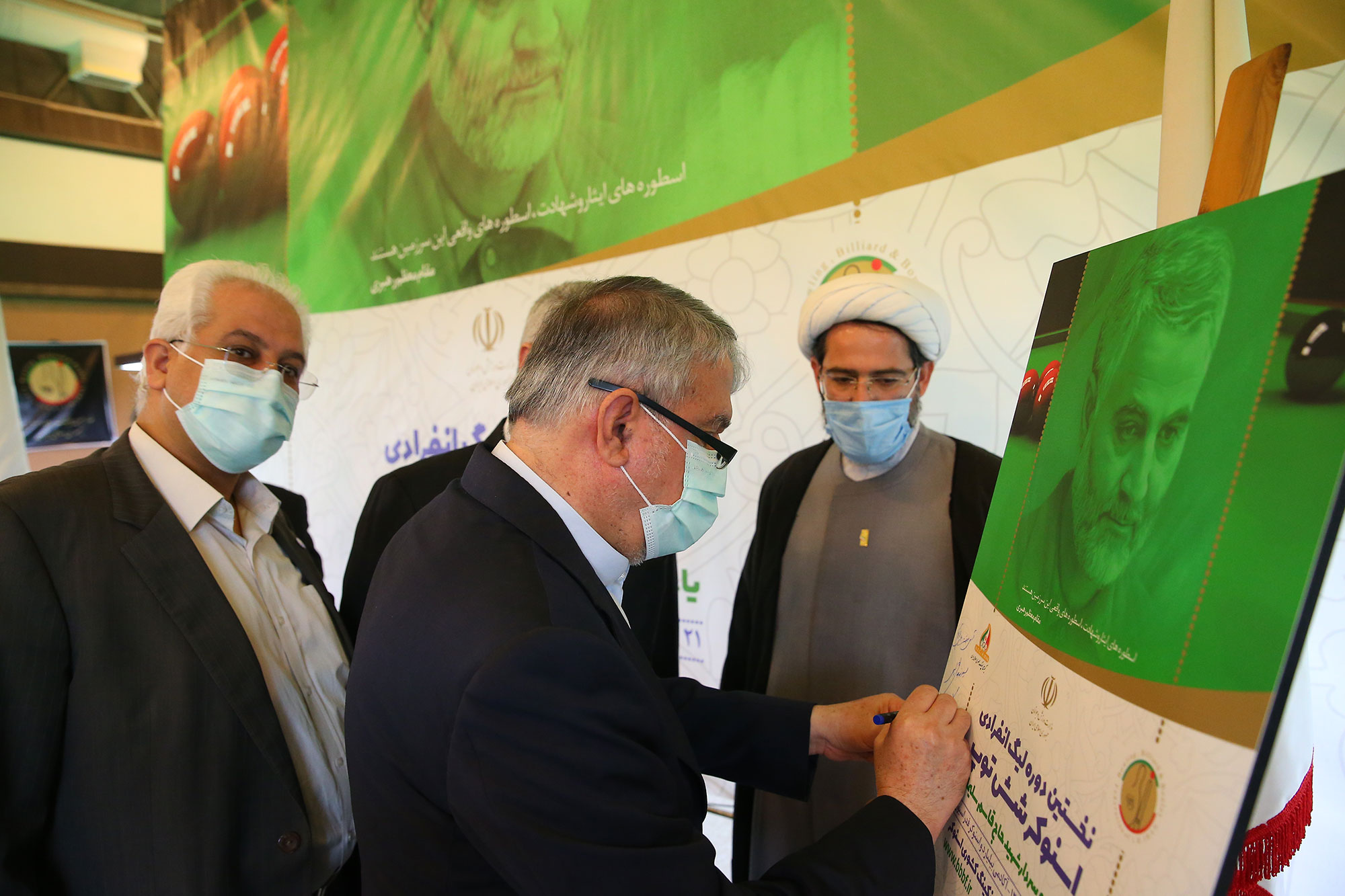 بازدید مسئولین کمیته ملی المپیک از فدراسیون های ژیمناستیک، هاکی و بولینگ و بیلیارد 5