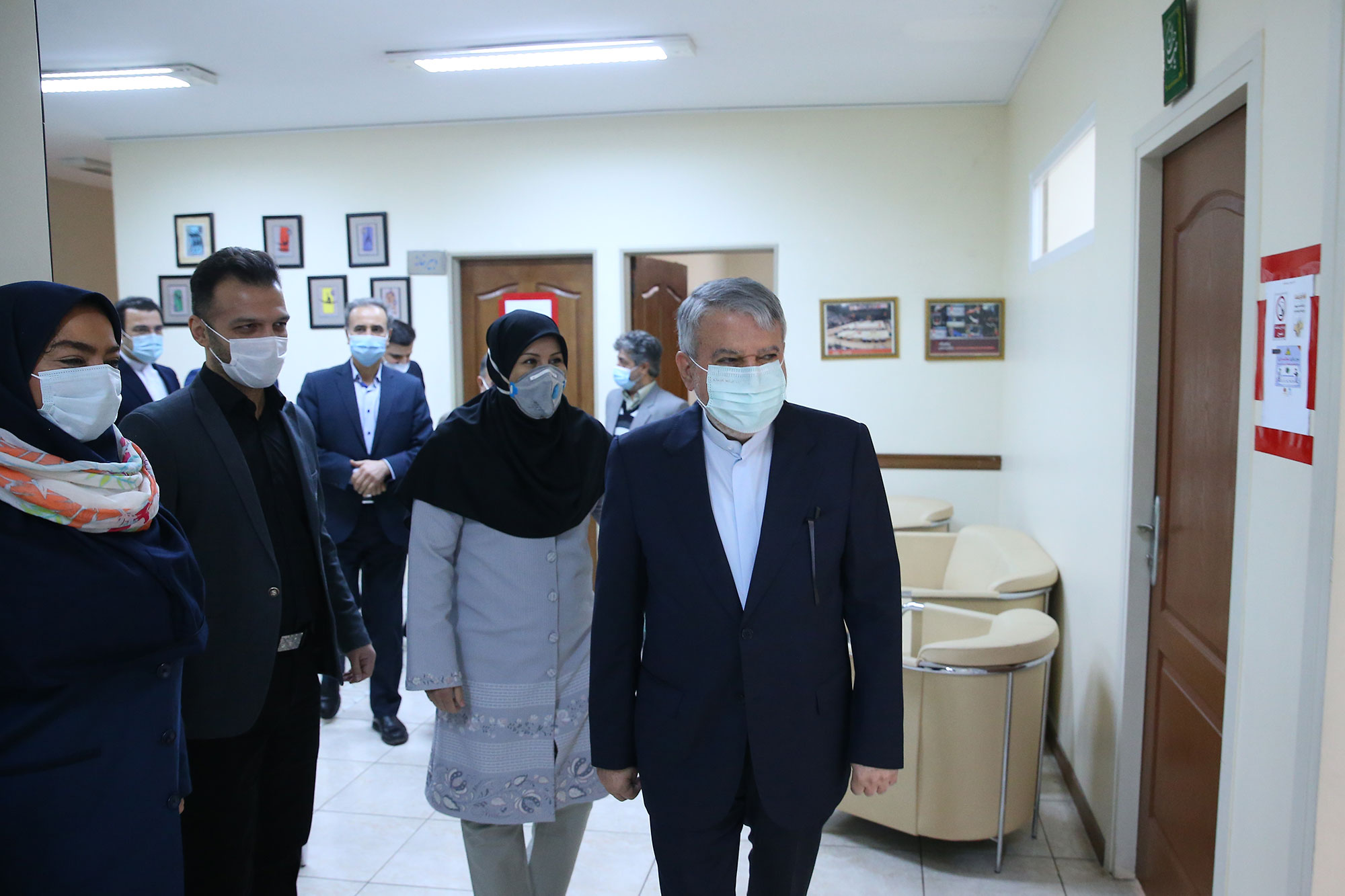 بازدید مسئولین کمیته ملی المپیک از فدراسیون های ژیمناستیک، هاکی و بولینگ و بیلیارد 7