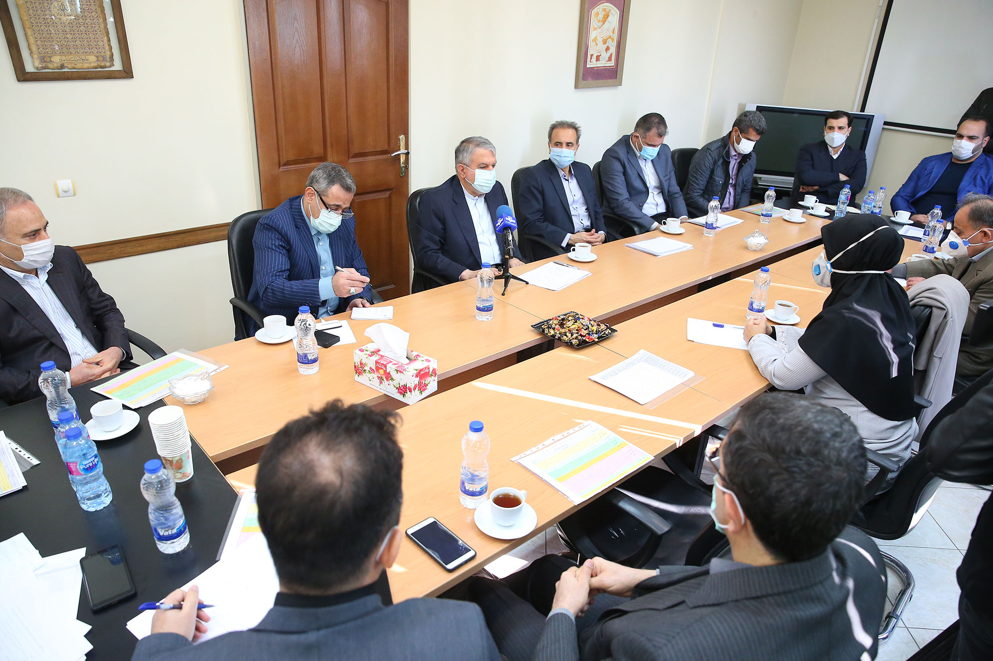 بازدید مسئولین کمیته ملی المپیک از فدراسیون های ژیمناستیک، هاکی و بولینگ و بیلیارد 12