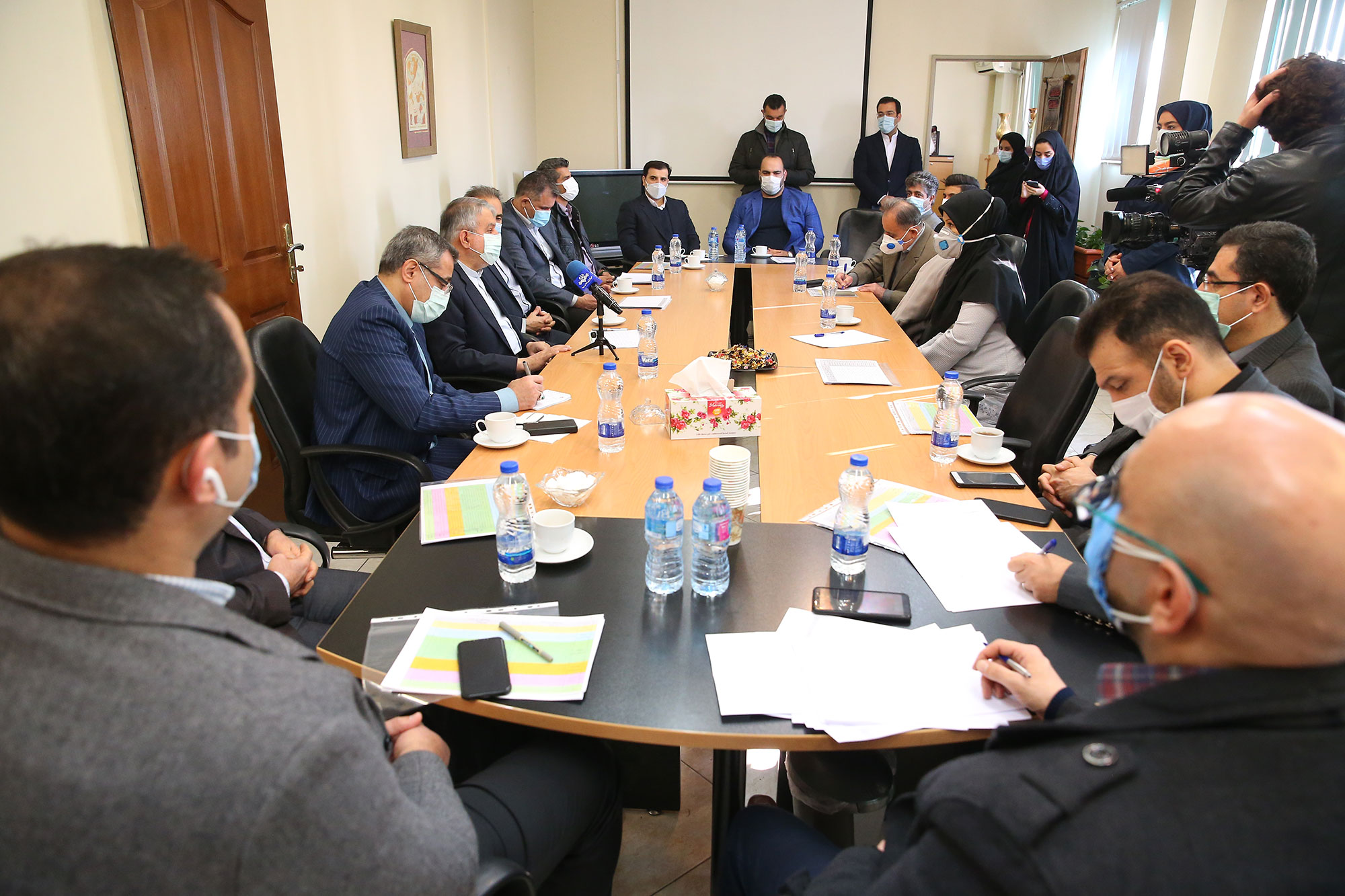 بازدید مسئولین کمیته ملی المپیک از فدراسیون های ژیمناستیک، هاکی و بولینگ و بیلیارد 13