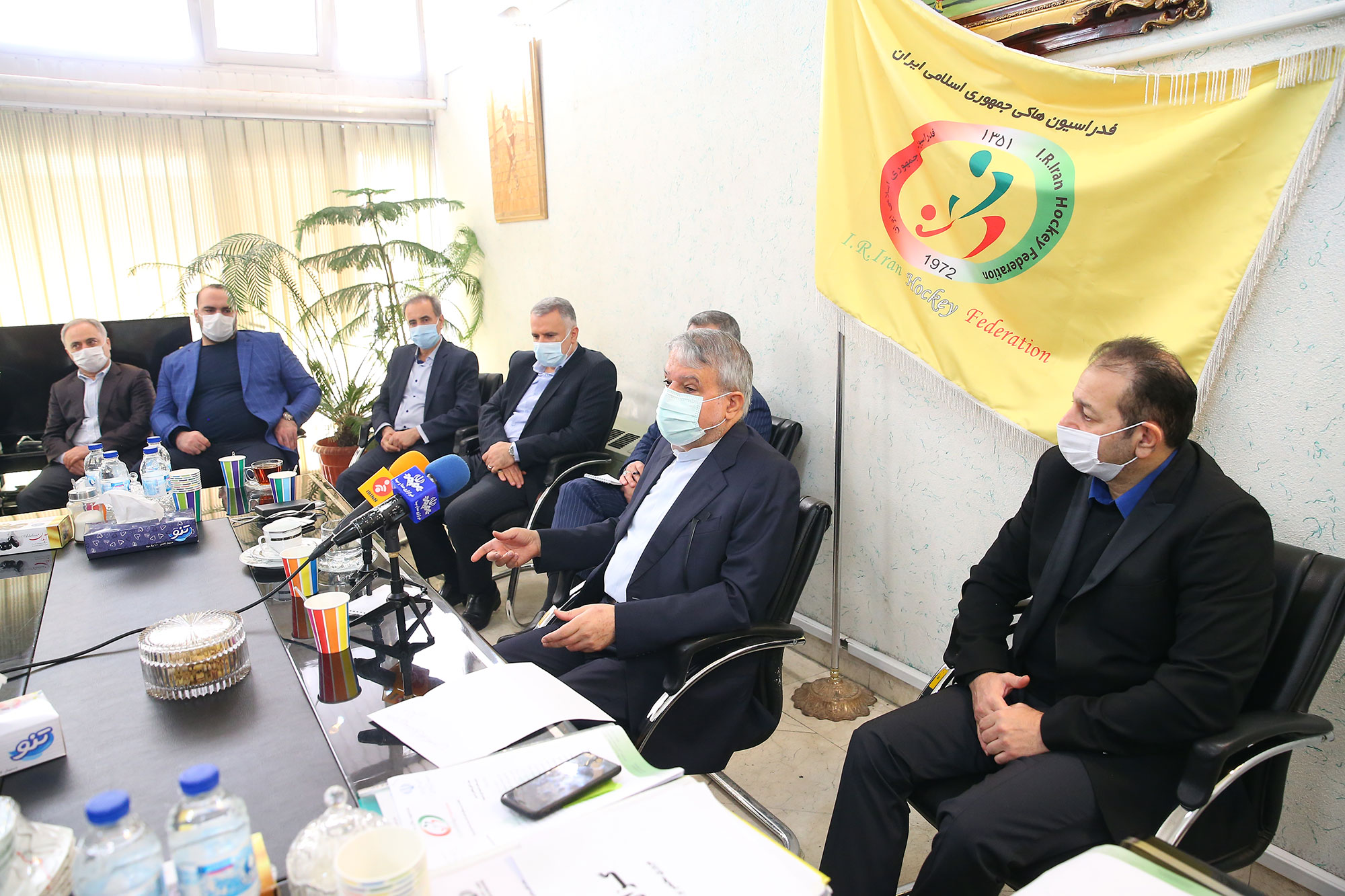 بازدید مسئولین کمیته ملی المپیک از فدراسیون های ژیمناستیک، هاکی و بولینگ و بیلیارد 28