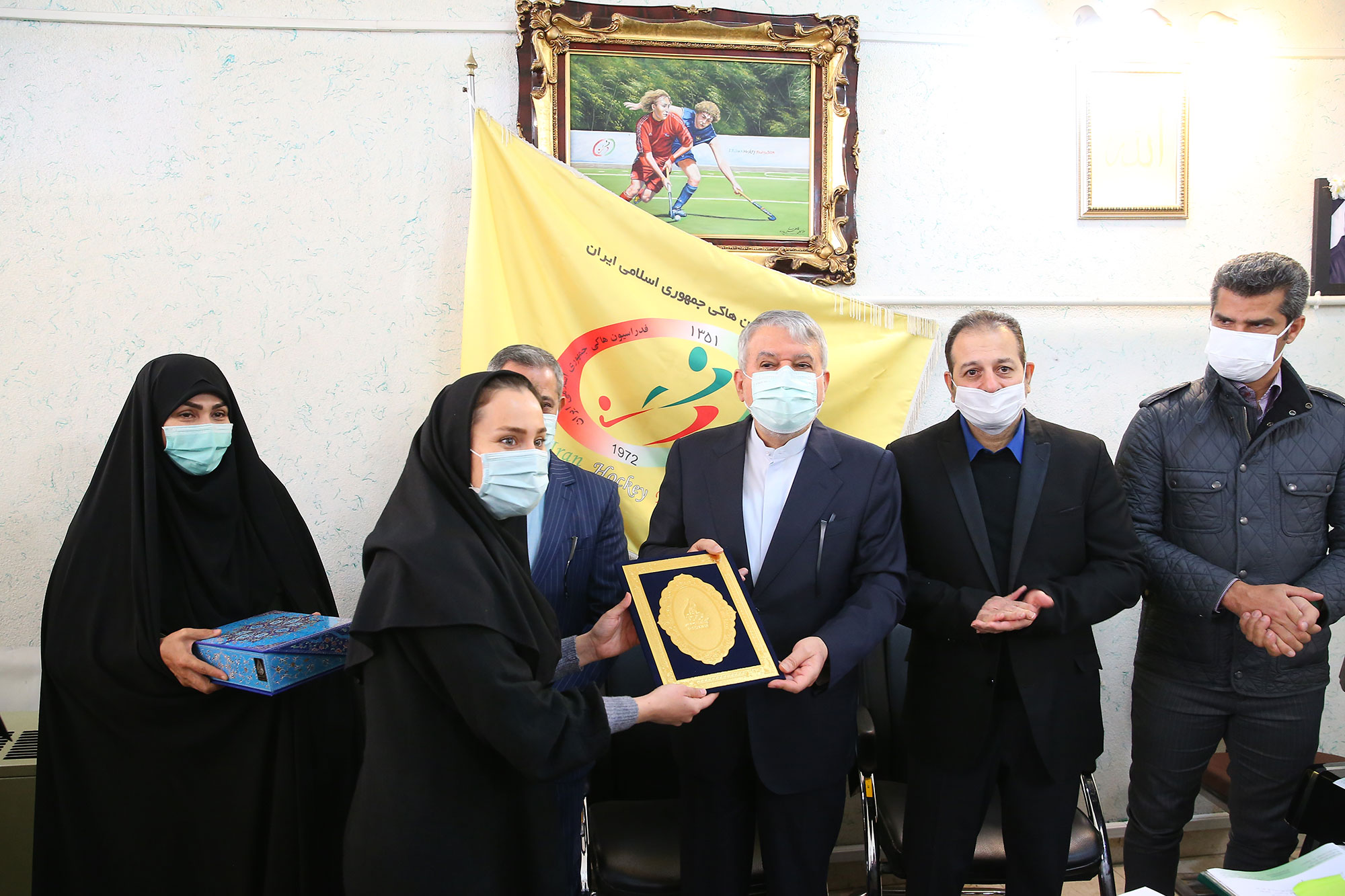 بازدید مسئولین کمیته ملی المپیک از فدراسیون های ژیمناستیک، هاکی و بولینگ و بیلیارد 31