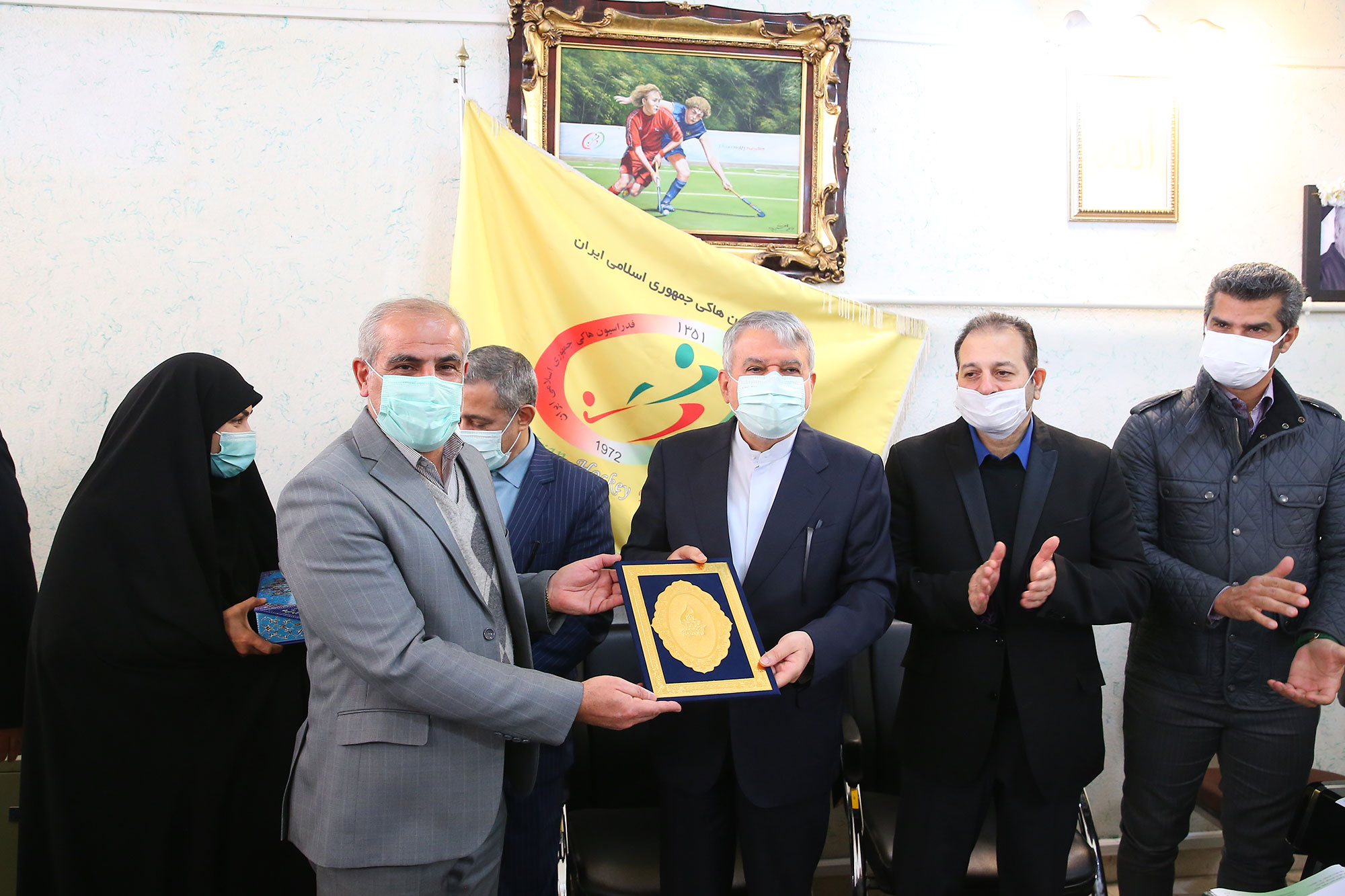 بازدید مسئولین کمیته ملی المپیک از فدراسیون های ژیمناستیک، هاکی و بولینگ و بیلیارد 33