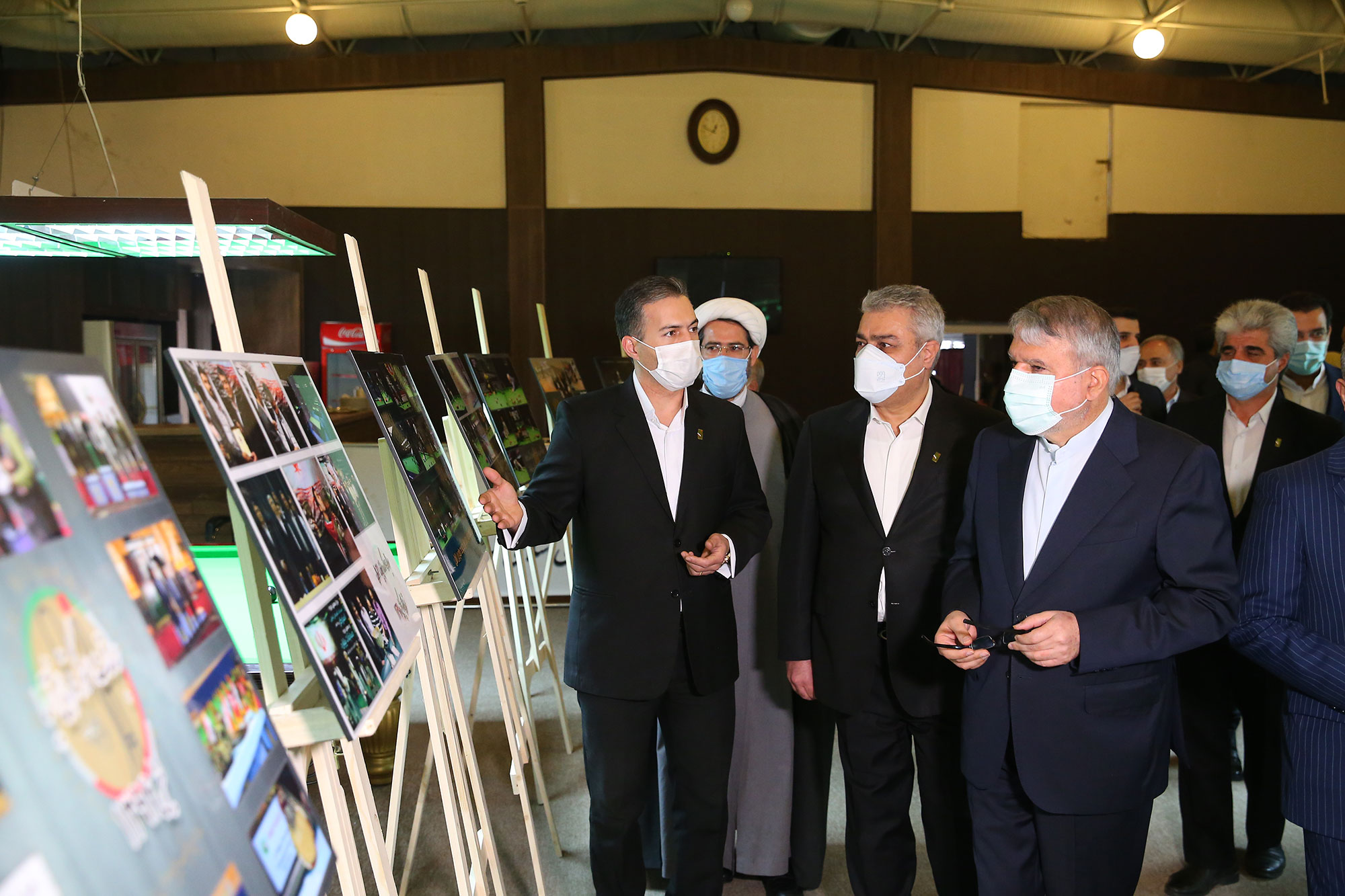 بازدید مسئولین کمیته ملی المپیک از فدراسیون های ژیمناستیک، هاکی و بولینگ و بیلیارد 38