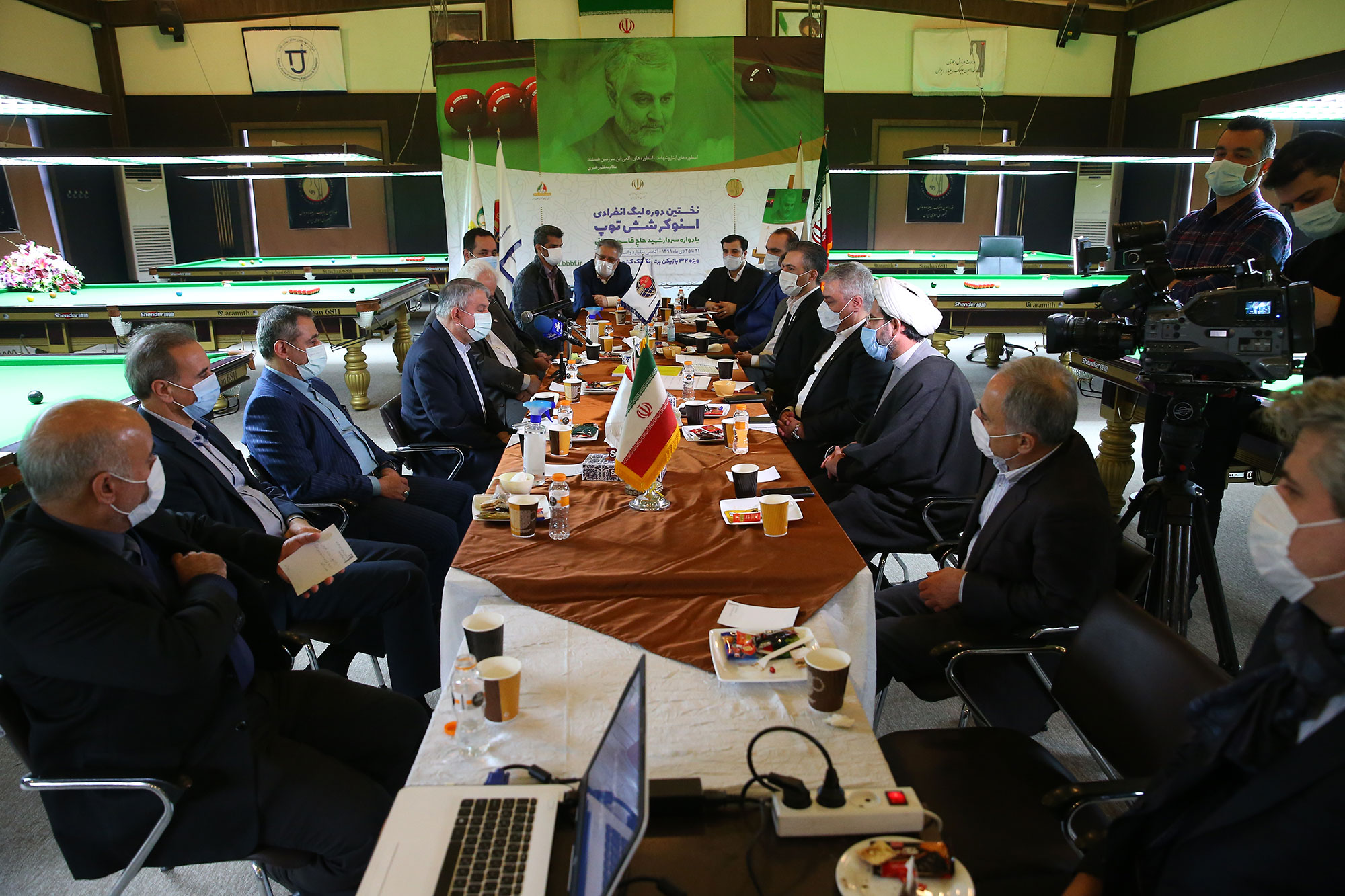 بازدید مسئولین کمیته ملی المپیک از فدراسیون های ژیمناستیک، هاکی و بولینگ و بیلیارد 40