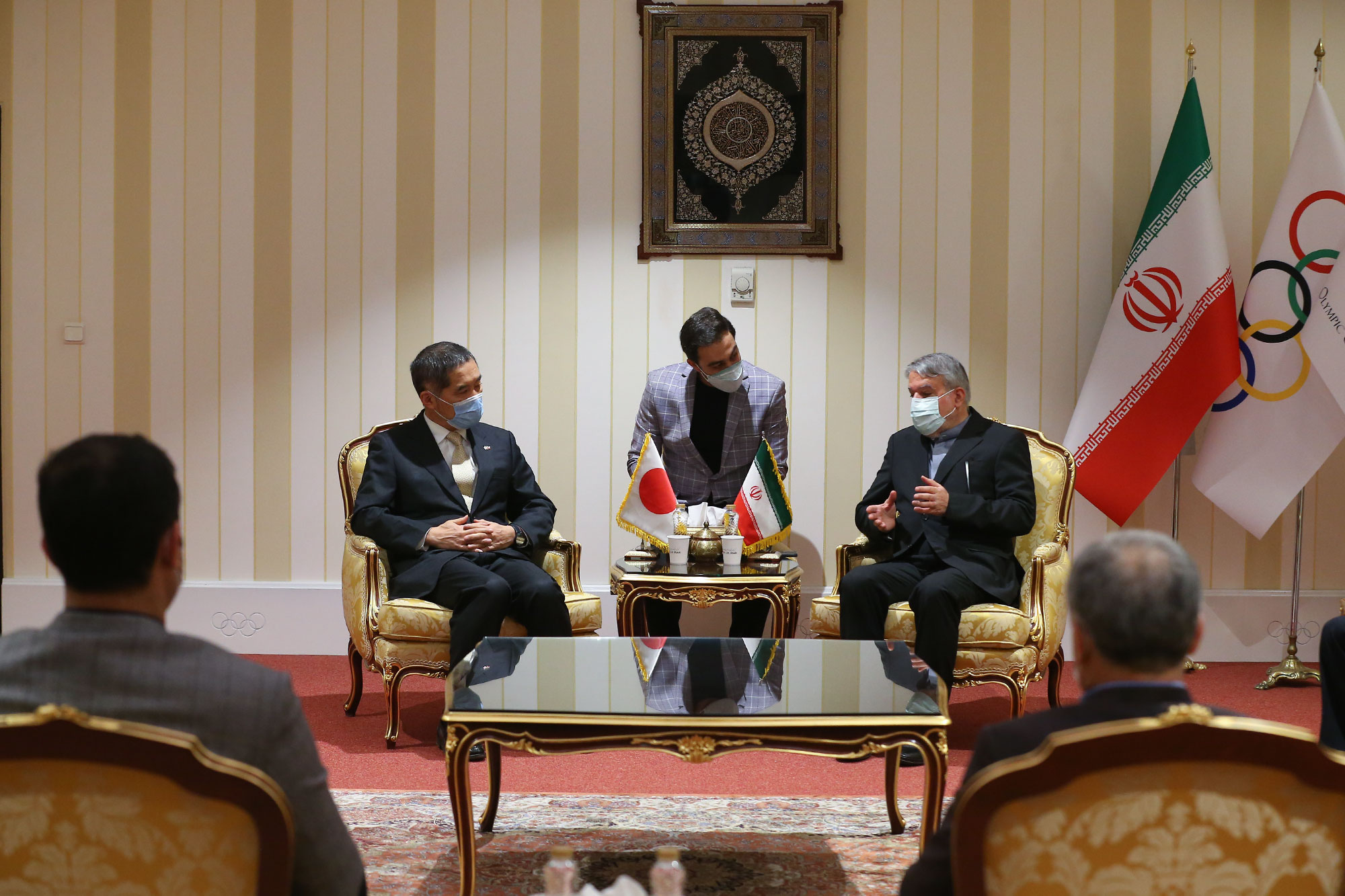دیدار ریاست کمیته ملی المپیک با سفیر ژاپن در ایران 2