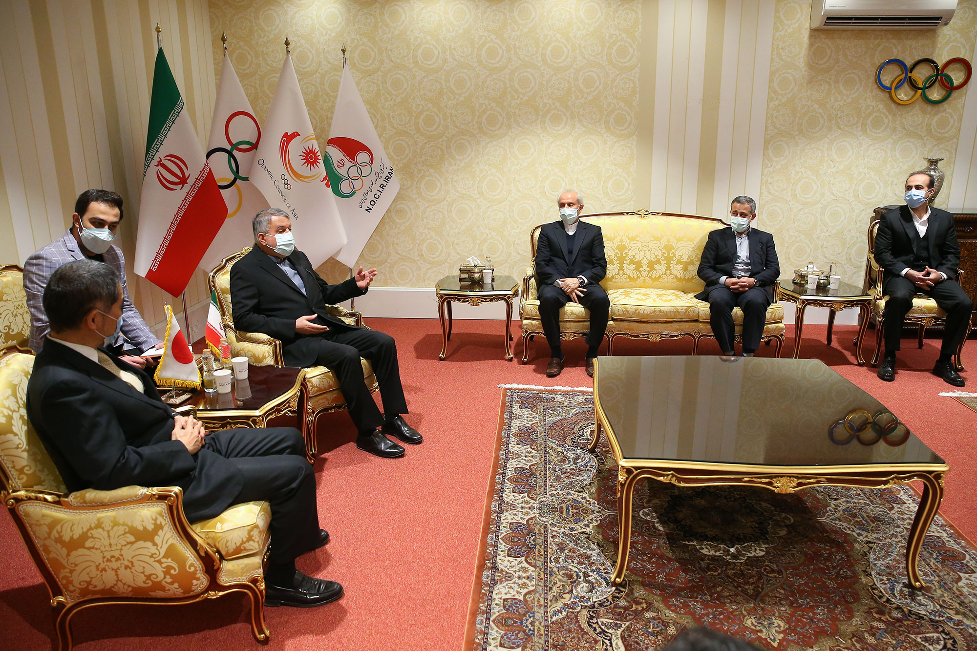 دیدار ریاست کمیته ملی المپیک با سفیر ژاپن در ایران 9