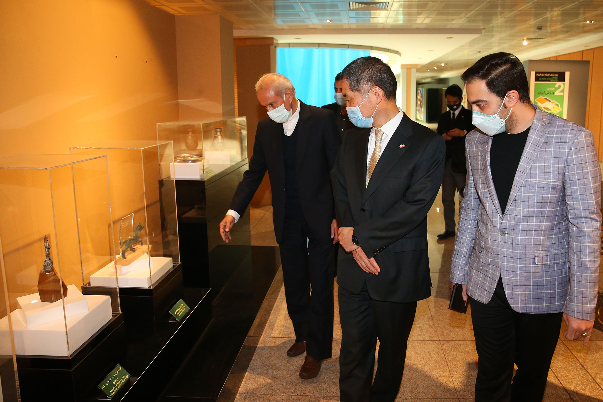 بازدید سفیر ژاپن از موزه ملی ورزش، المپیک و پارالمپیک 3