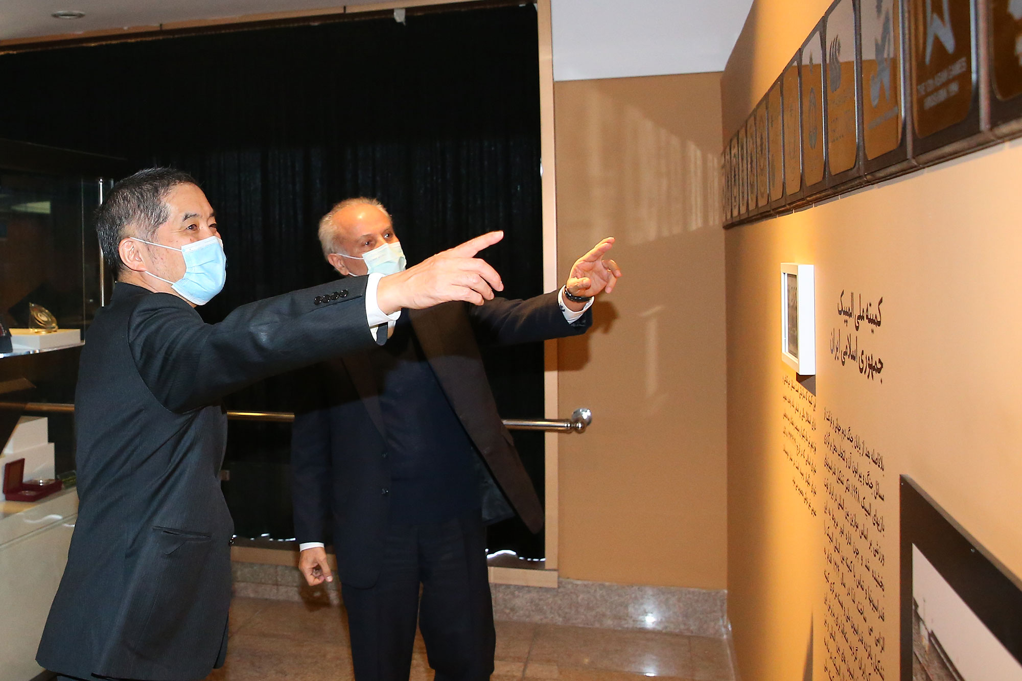 بازدید سفیر ژاپن از موزه ملی ورزش، المپیک و پارالمپیک 4