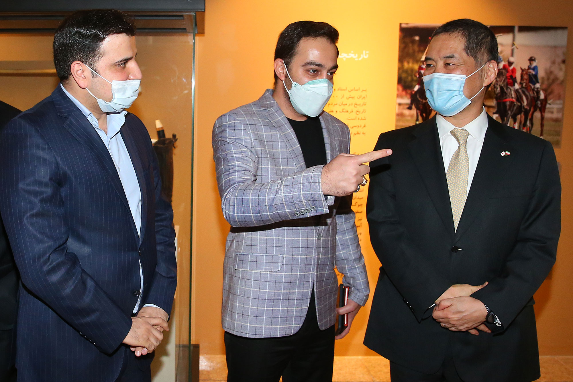 بازدید سفیر ژاپن از موزه ملی ورزش، المپیک و پارالمپیک 6