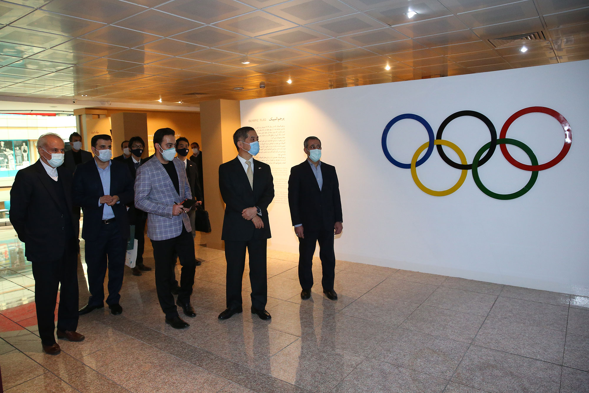 بازدید سفیر ژاپن از موزه ملی ورزش، المپیک و پارالمپیک 13