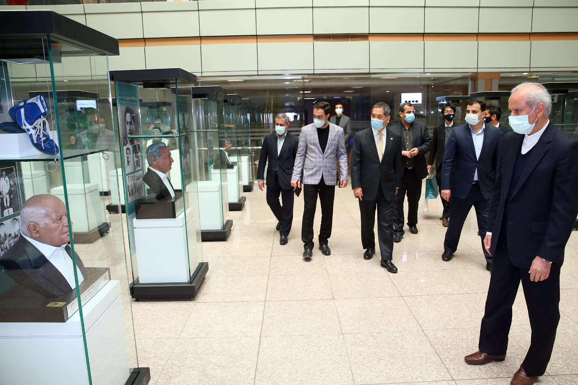 بازدید سفیر ژاپن از موزه ملی ورزش، المپیک و پارالمپیک 16