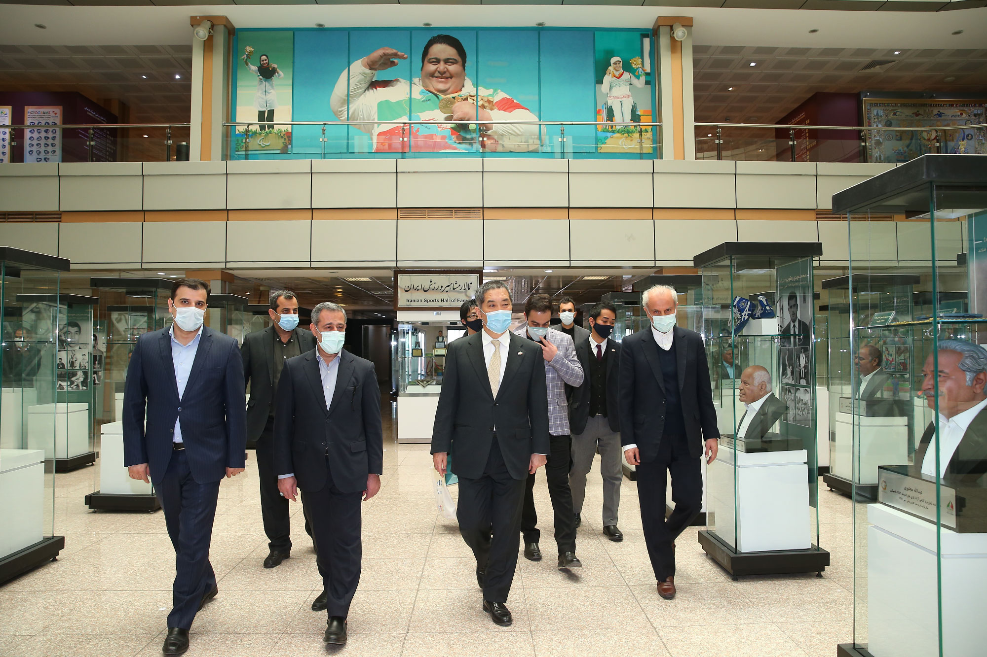 بازدید سفیر ژاپن از موزه ملی ورزش، المپیک و پارالمپیک 18