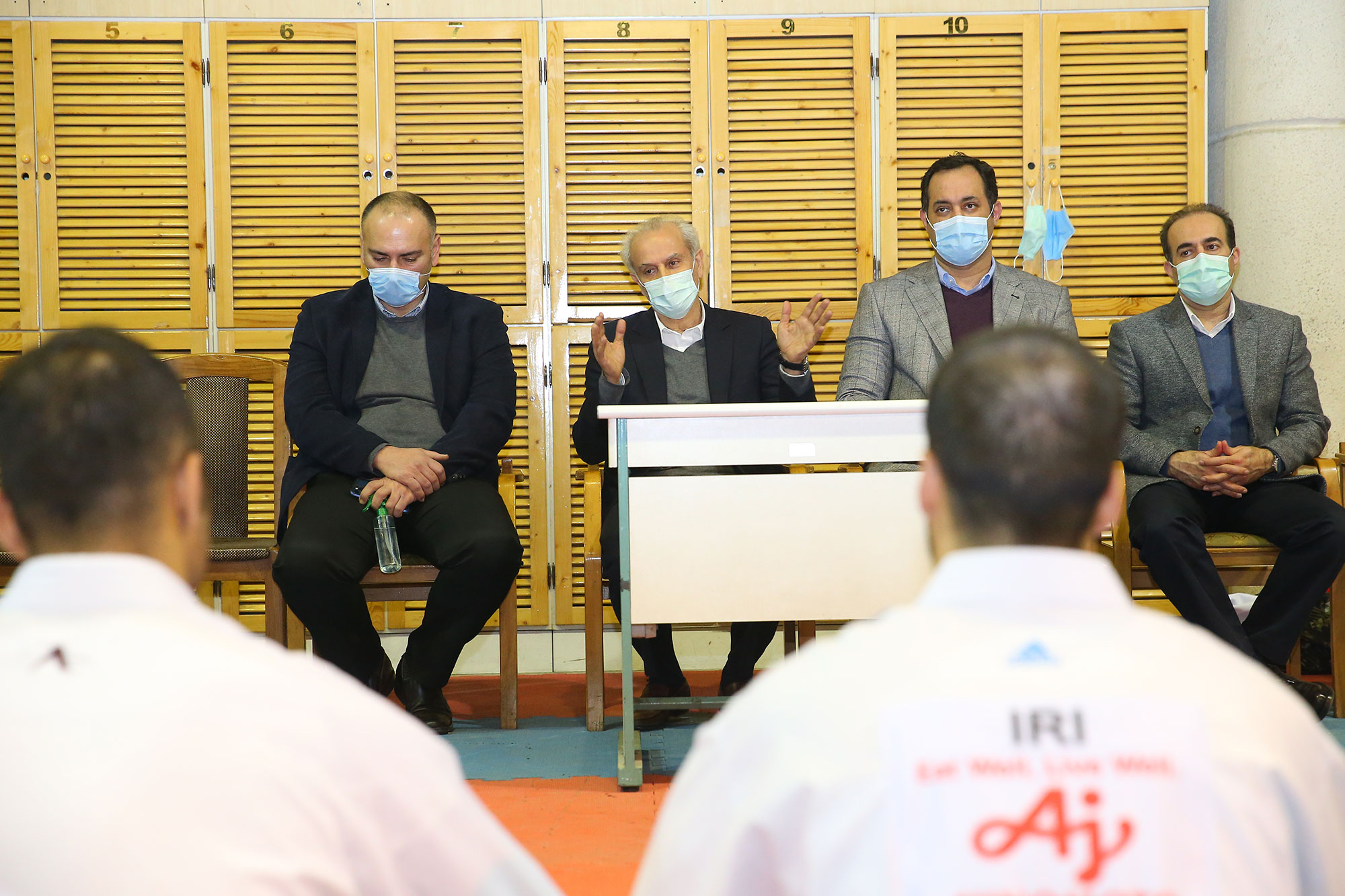 بازدید سرپرست کاروان المپیک توکیو از اردو کاراته 8