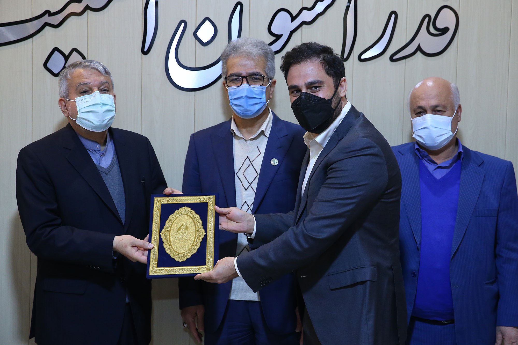 بازدید مسئولین کمیته ملی المپیک از فدراسیون های اسکیت، وزنه برداری، بسکتبال، ووشو و ورزش های سه گانه 13