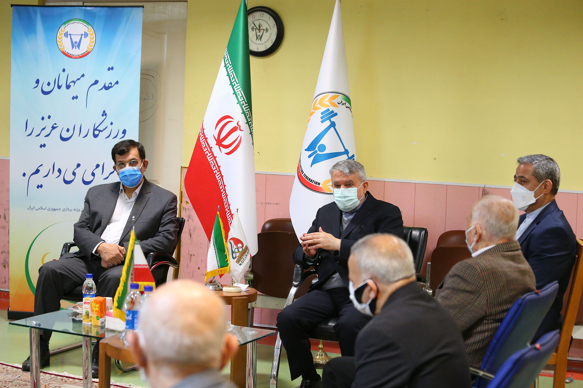 بازدید مسئولین کمیته ملی المپیک از فدراسیون های اسکیت، وزنه برداری، بسکتبال، ووشو و ورزش های سه گانه 22