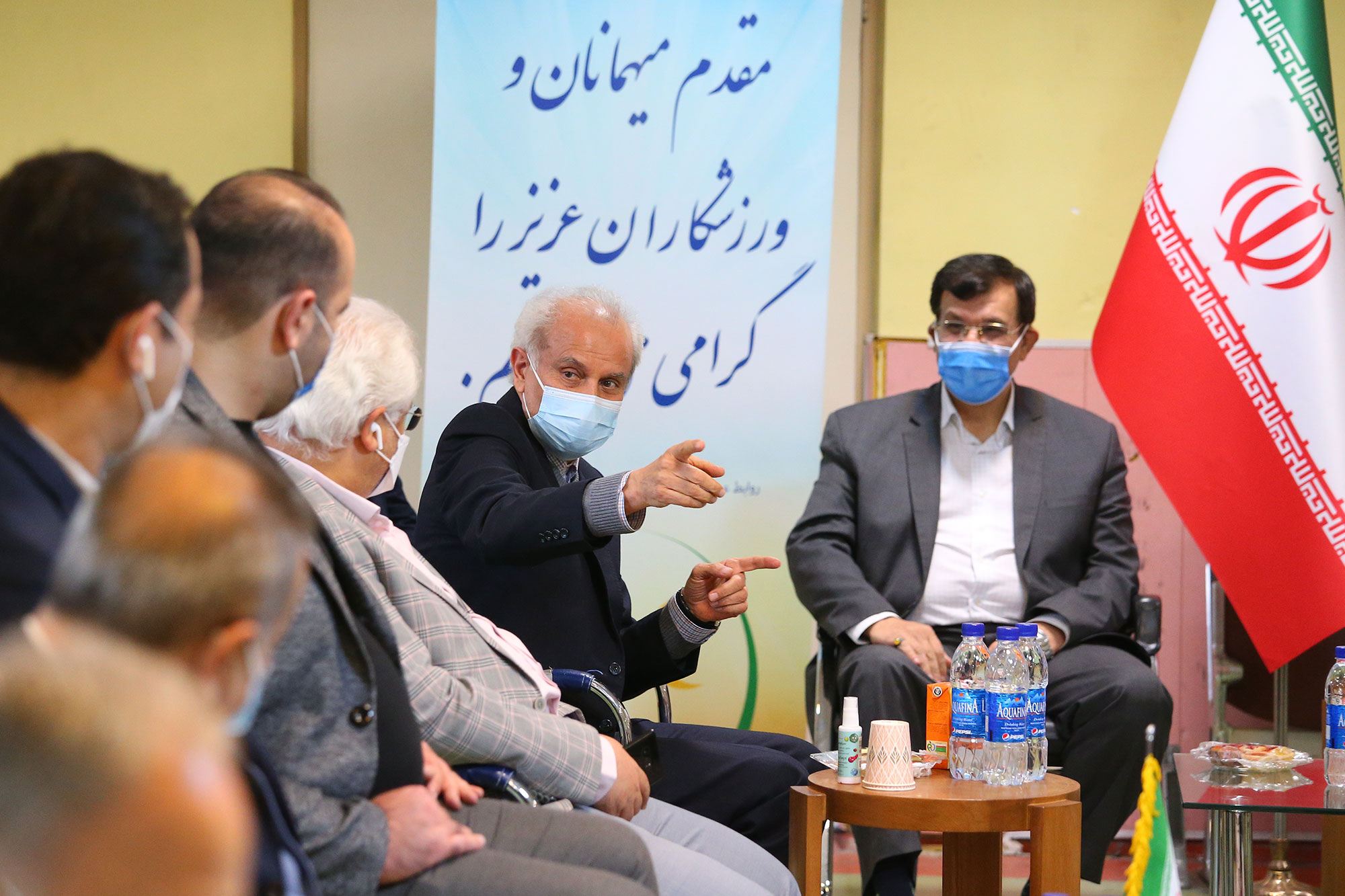 بازدید مسئولین کمیته ملی المپیک از فدراسیون های اسکیت، وزنه برداری، بسکتبال، ووشو و ورزش های سه گانه 24