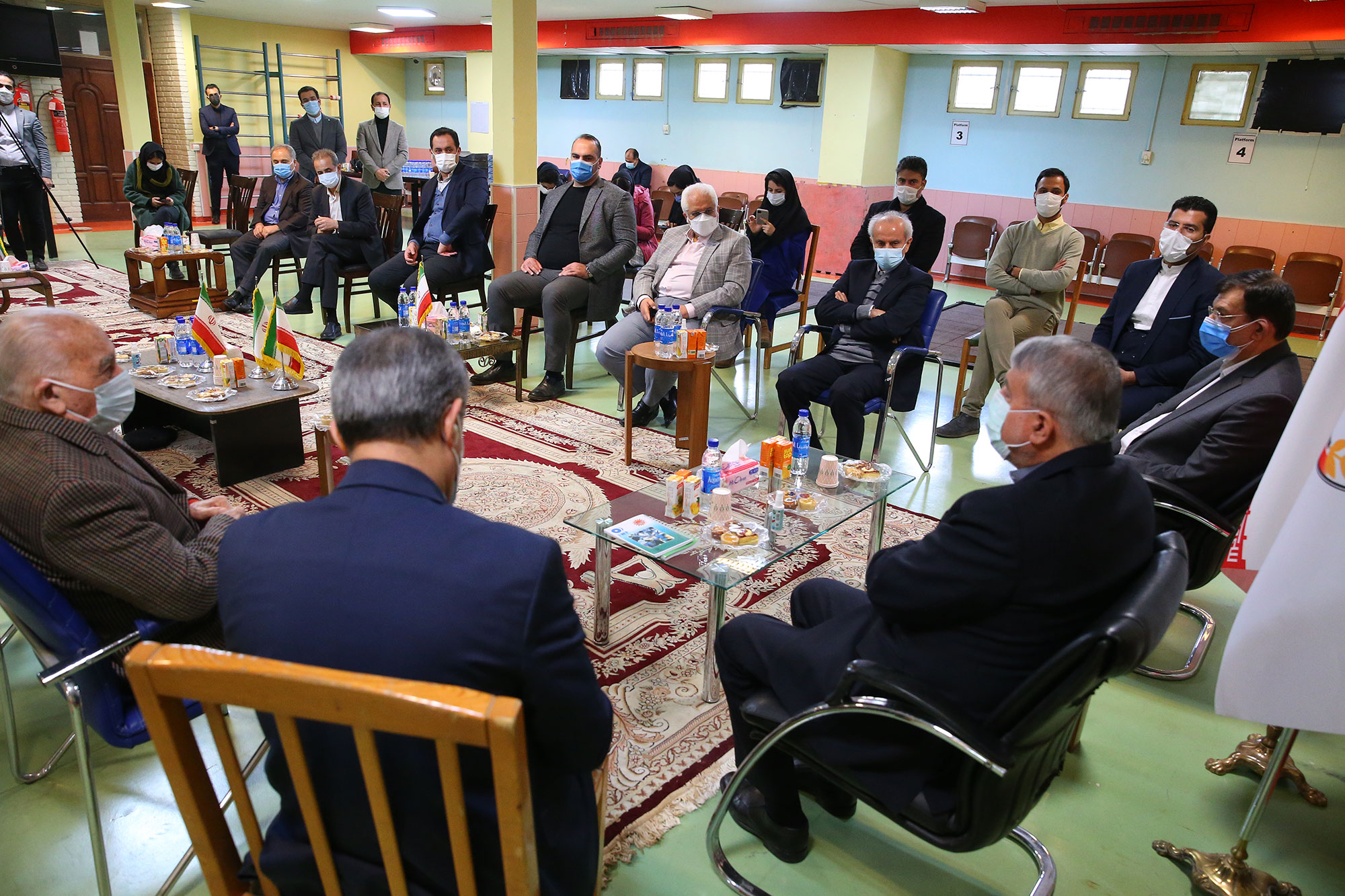 بازدید مسئولین کمیته ملی المپیک از فدراسیون های اسکیت، وزنه برداری، بسکتبال، ووشو و ورزش های سه گانه 30