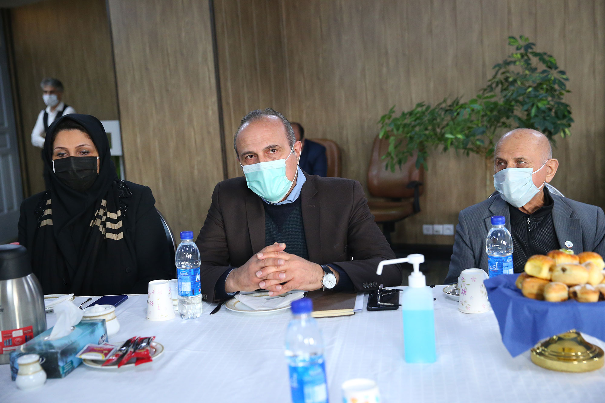 بازدید مسئولین کمیته ملی المپیک از فدراسیون های اسکیت، وزنه برداری، بسکتبال، ووشو و ورزش های سه گانه 42