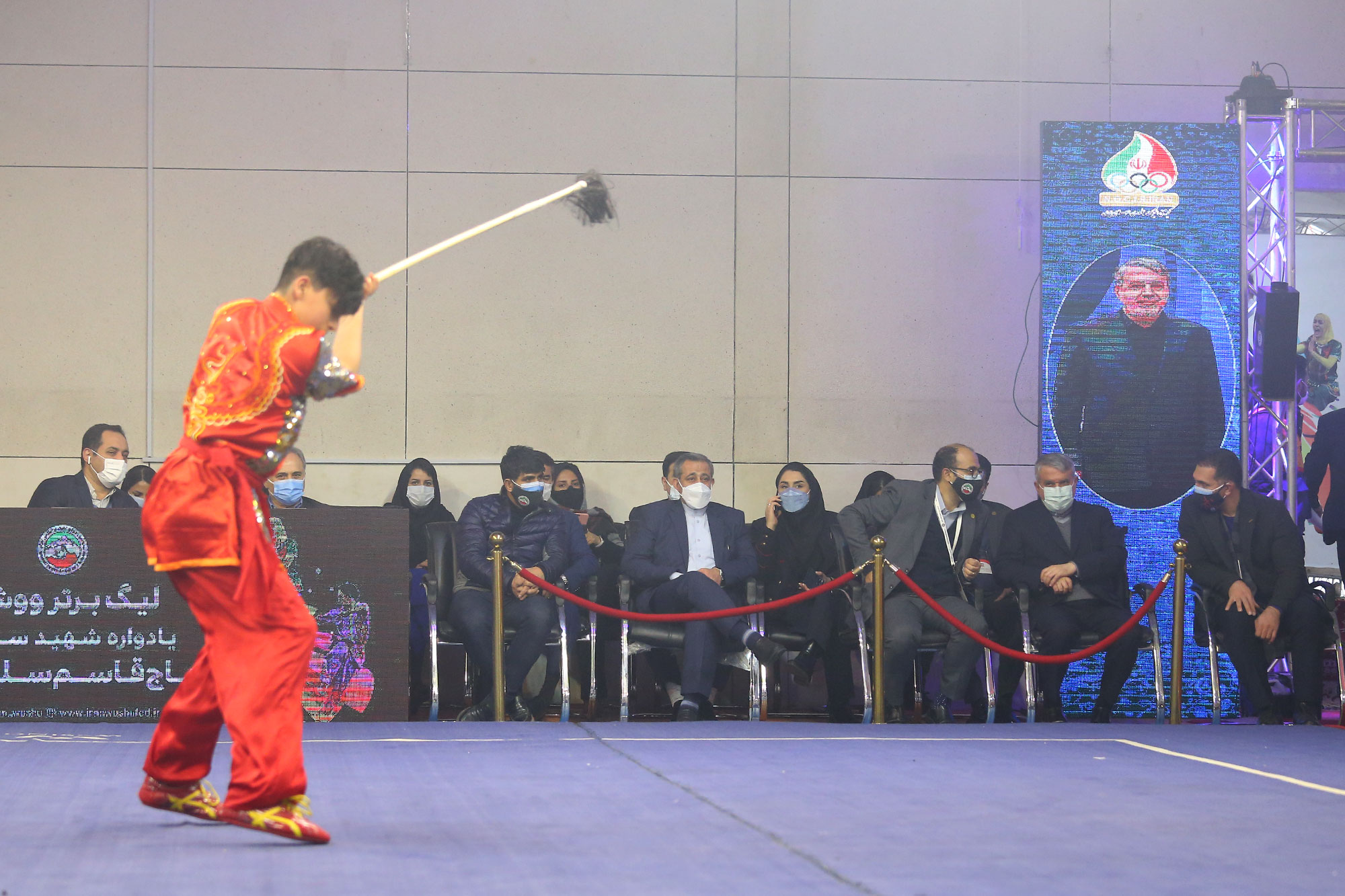 بازدید مسئولین کمیته ملی المپیک از فدراسیون های اسکیت، وزنه برداری، بسکتبال، ووشو و ورزش های سه گانه 56