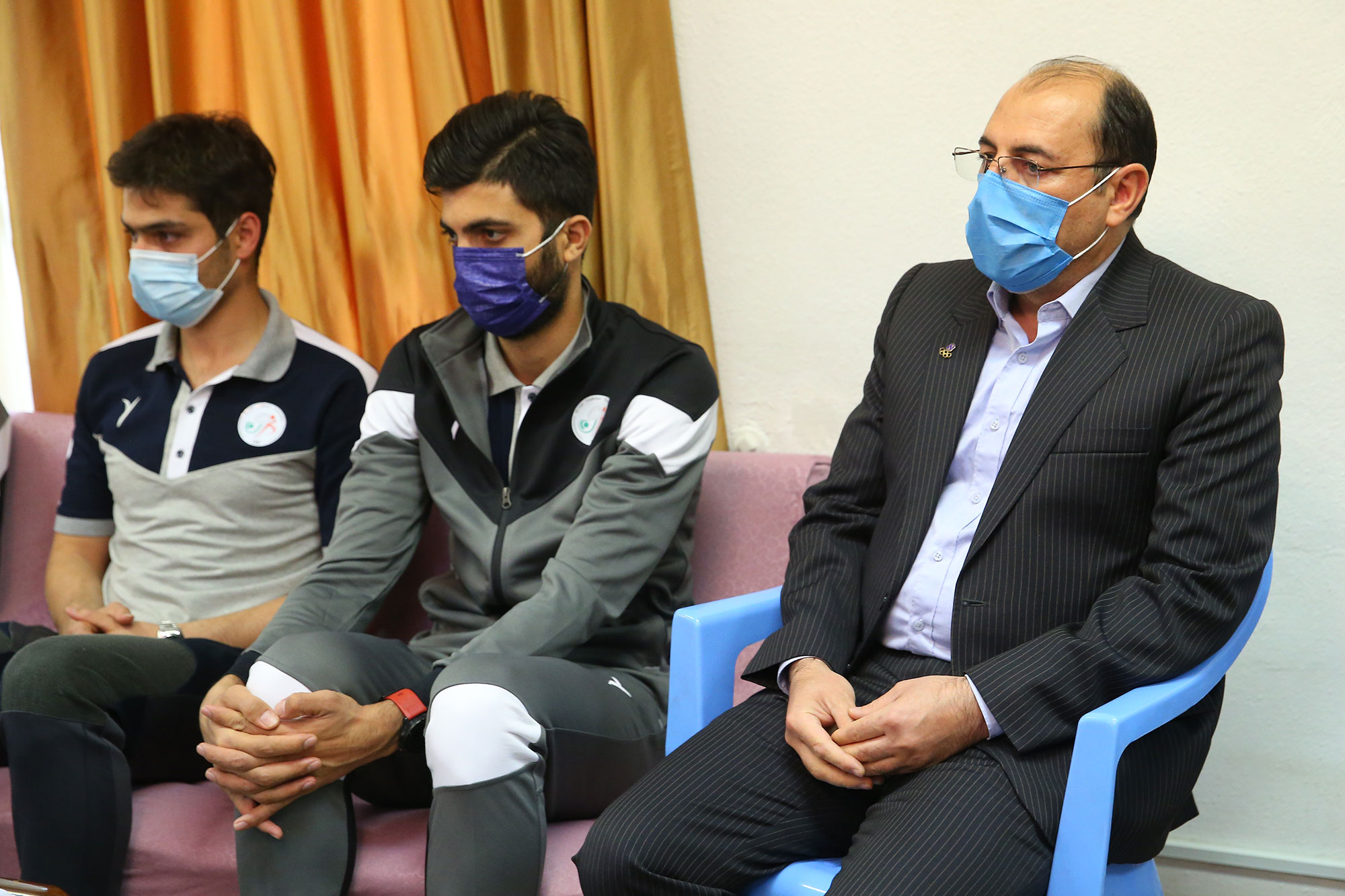 بازدید مسئولین کمیته ملی المپیک از فدراسیون های اسکیت، وزنه برداری، بسکتبال، ووشو و ورزش های سه گانه 67