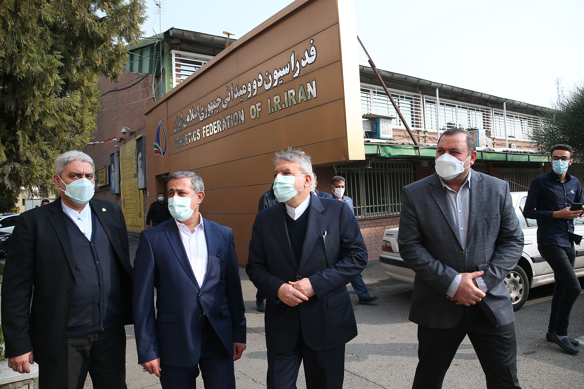 بازدید مسئولین کمیته ملی المپیک از فدراسیون های کاراته و تکواندو 2