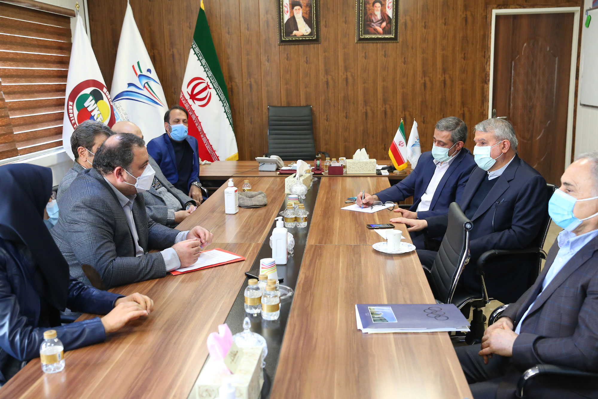 بازدید مسئولین کمیته ملی المپیک از فدراسیون های کاراته و تکواندو 9