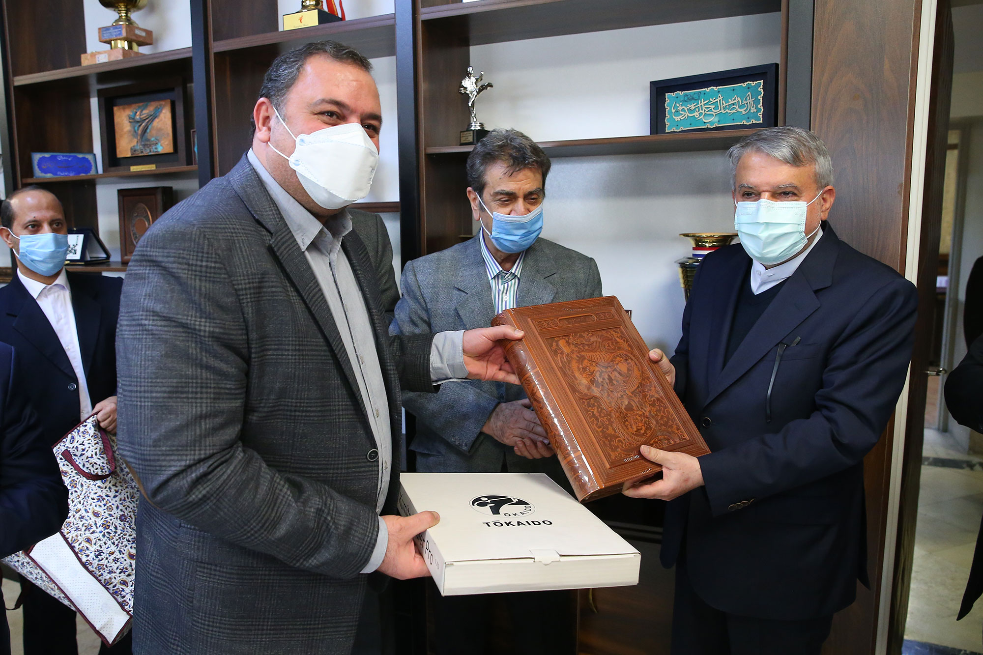 بازدید مسئولین کمیته ملی المپیک از فدراسیون های کاراته و تکواندو 19