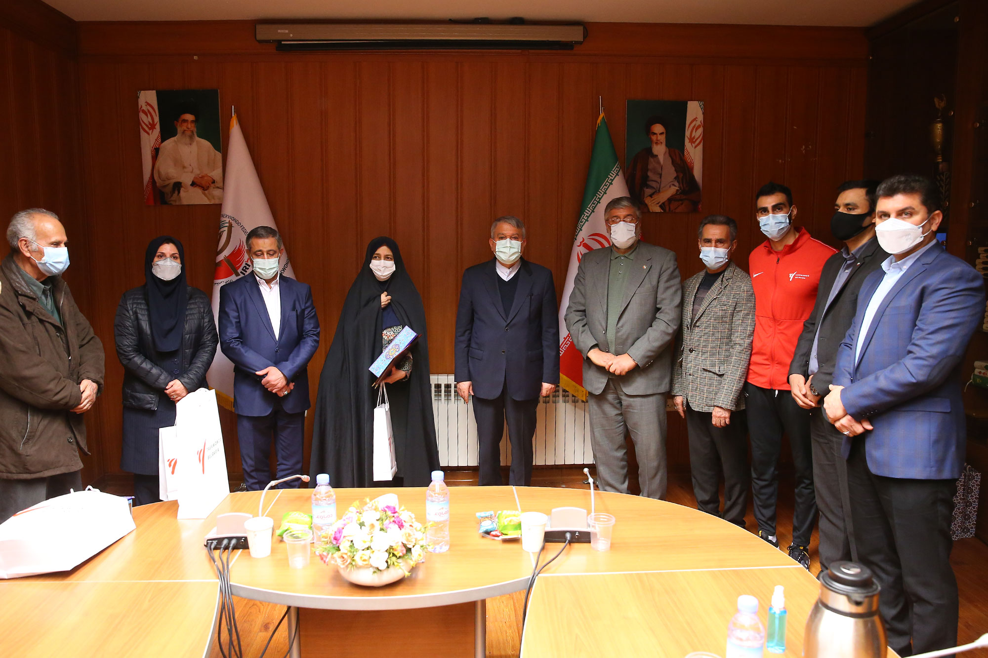 بازدید مسئولین کمیته ملی المپیک از فدراسیون های کاراته و تکواندو 34