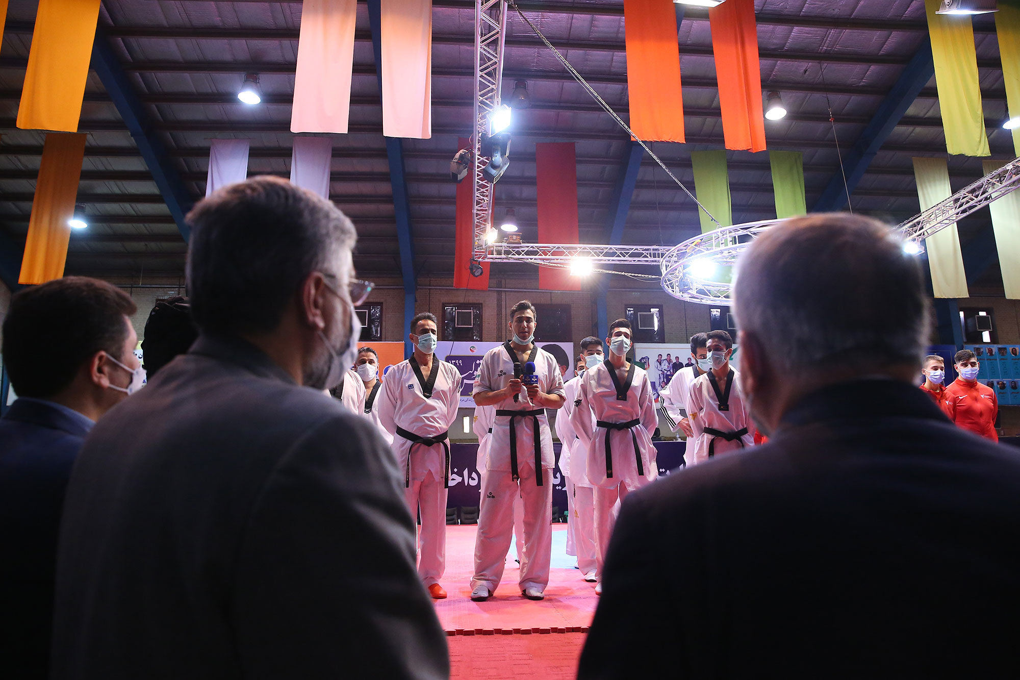 بازدید مسئولین کمیته ملی المپیک از فدراسیون های کاراته و تکواندو 43