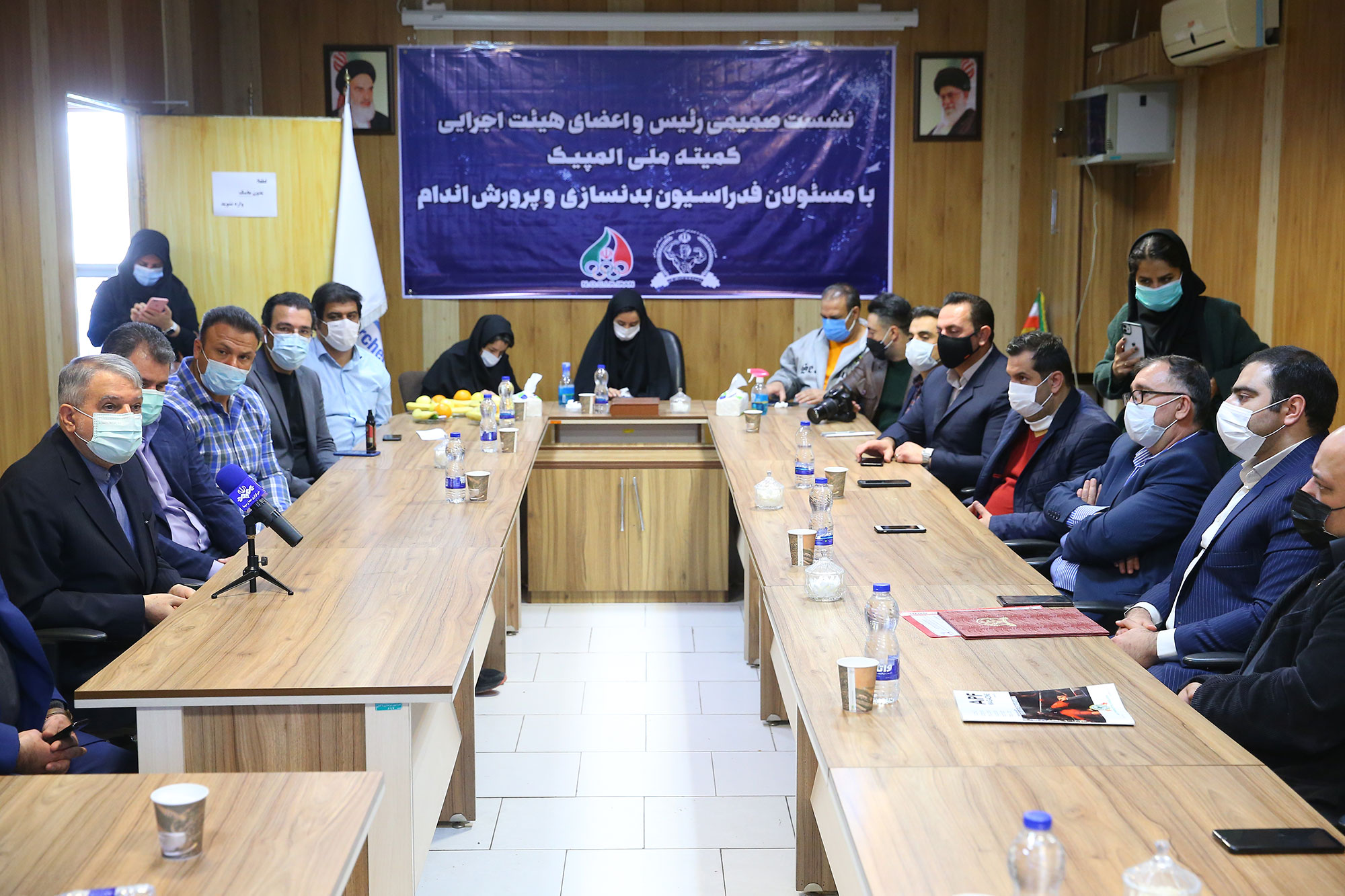 بازدید مسئولین کمیته ملی المپیک از فدراسیون های پزشکی ورزشی،پرورش اندام،نجات غریق و انجمن ورزش های رزمی 17