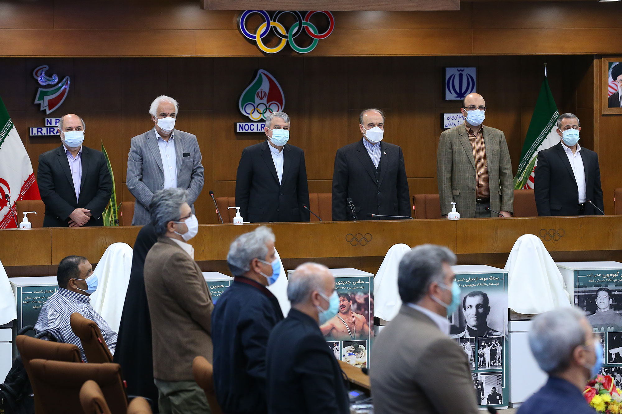 مراسم رونمایی از سردیس قهرمانان ورزش کشور 11