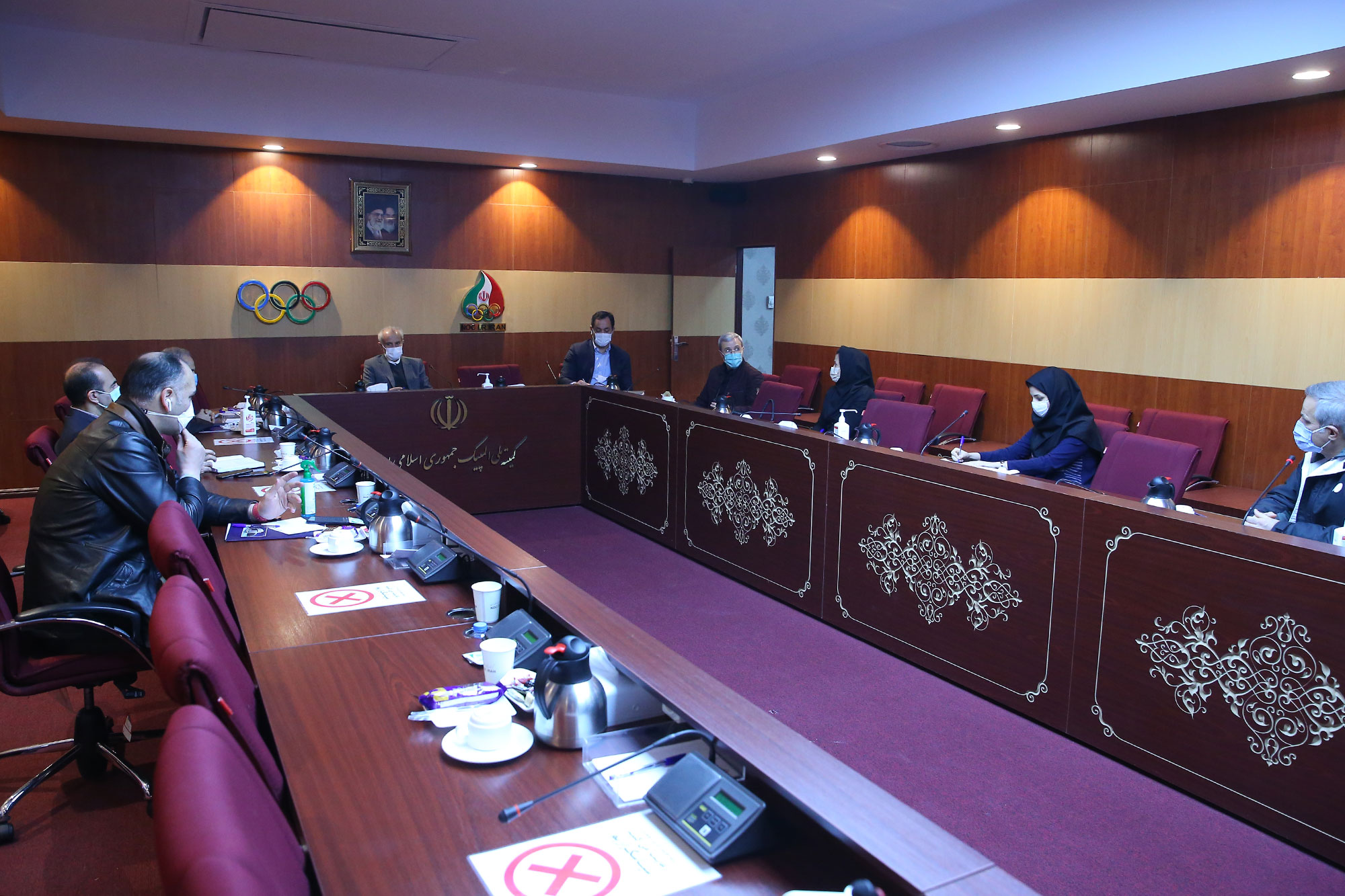 جلسات سرپرست کاروان المپیک توکیو با فدراسیون های تنیس روی میز 1