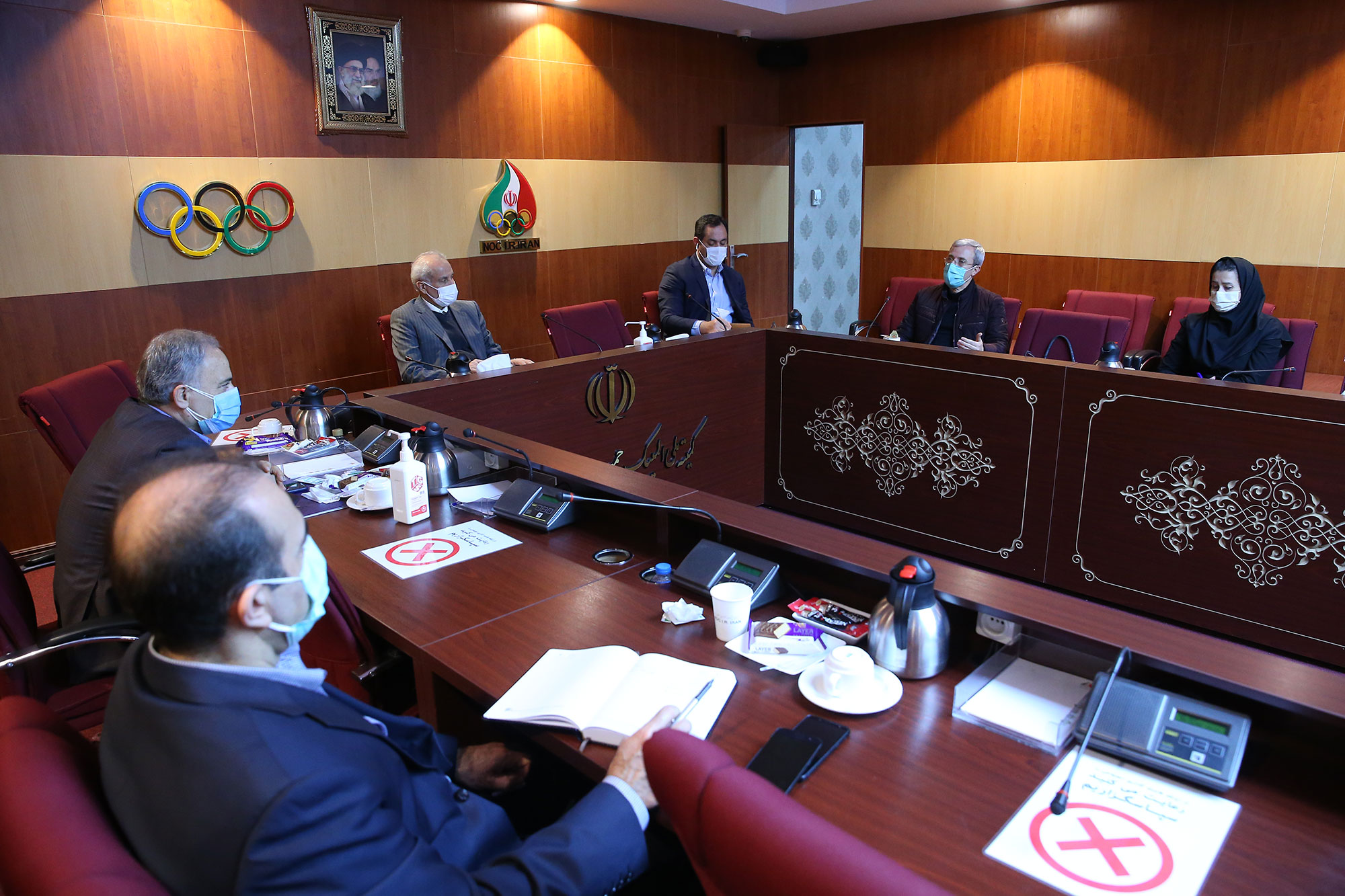 جلسات سرپرست کاروان المپیک توکیو با فدراسیون های تنیس روی میز 2