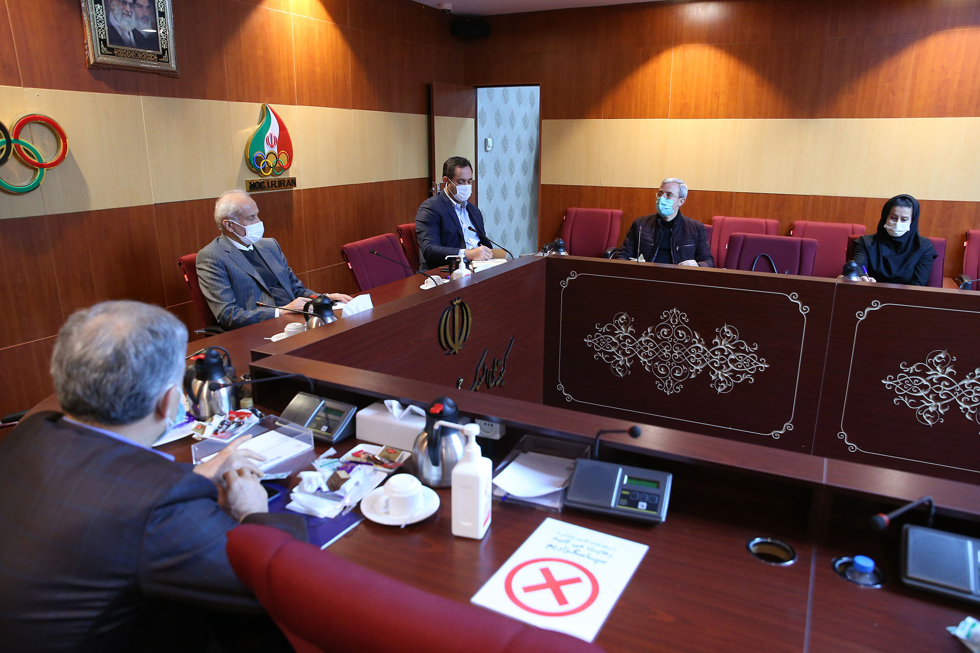 جلسات سرپرست کاروان المپیک توکیو با فدراسیون های تنیس روی میز 3