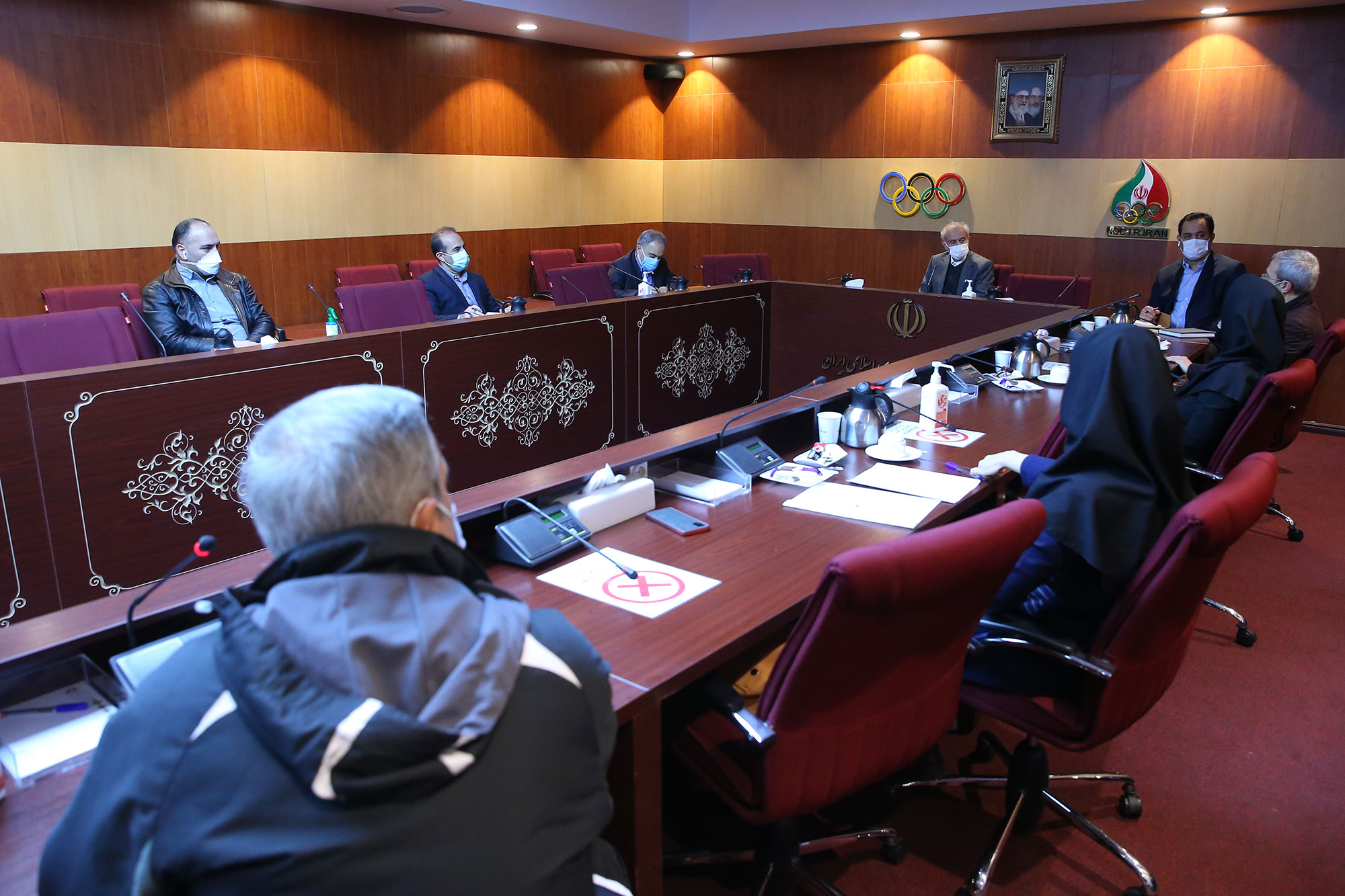 جلسات سرپرست کاروان المپیک توکیو با فدراسیون های تنیس روی میز 5