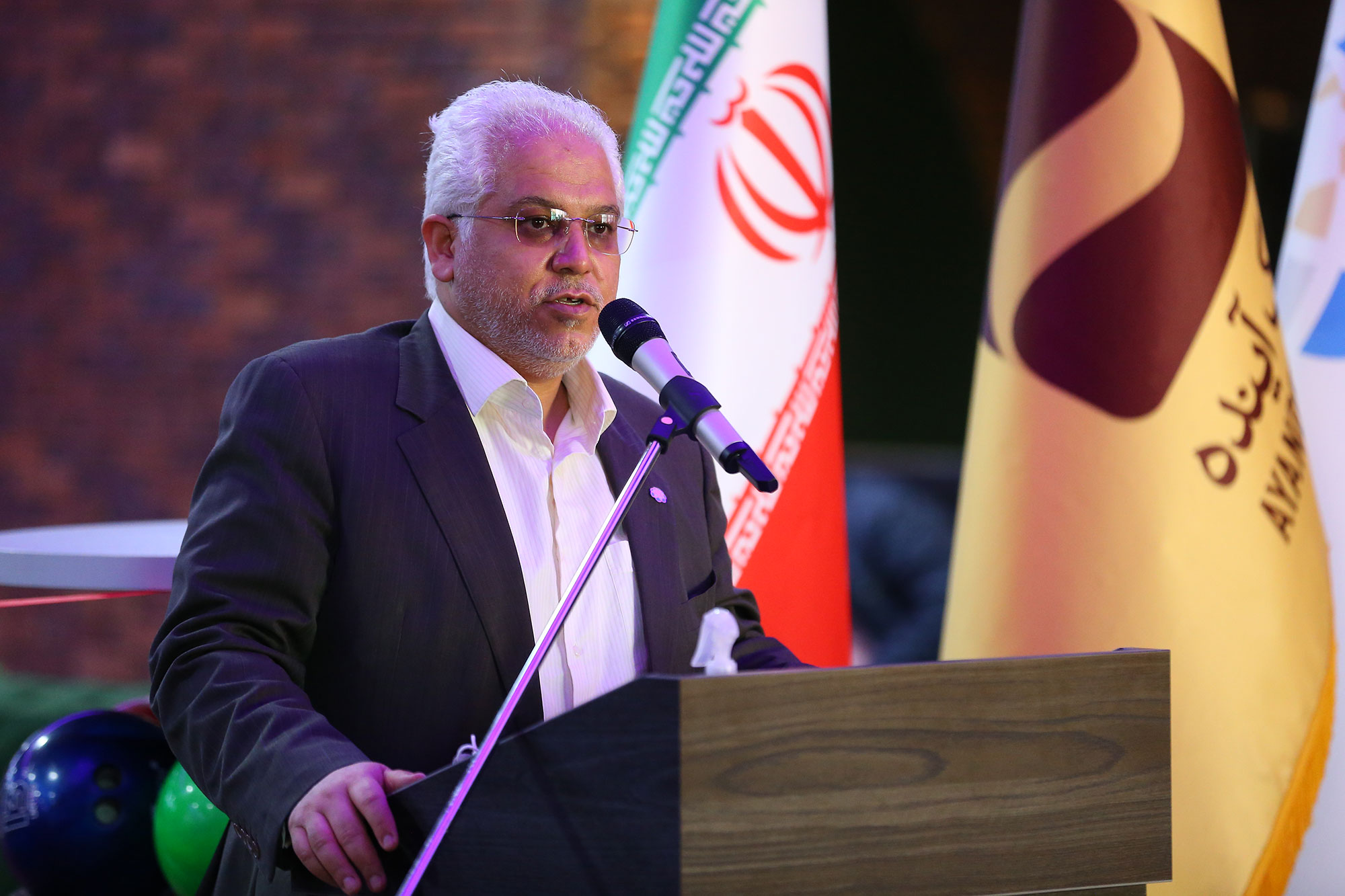 بازدید از تیم ملی هاکی روی یخ و افتتاح سالن بولینگ بازار بزرگ ایران 19