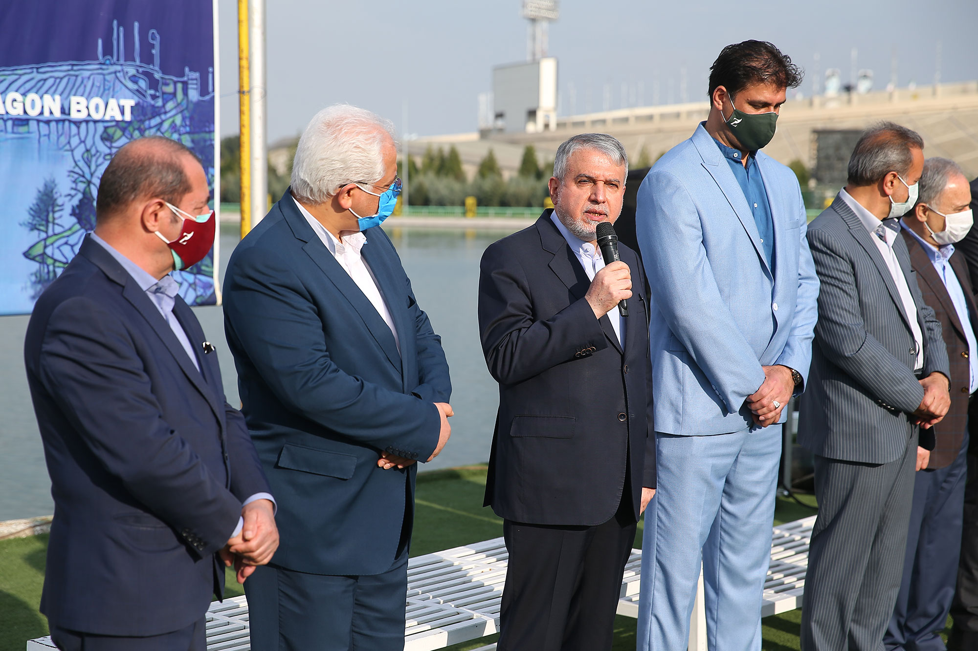 مراسم اختتامیه مسابقات لیگ برتر قایقرانی کشور 7