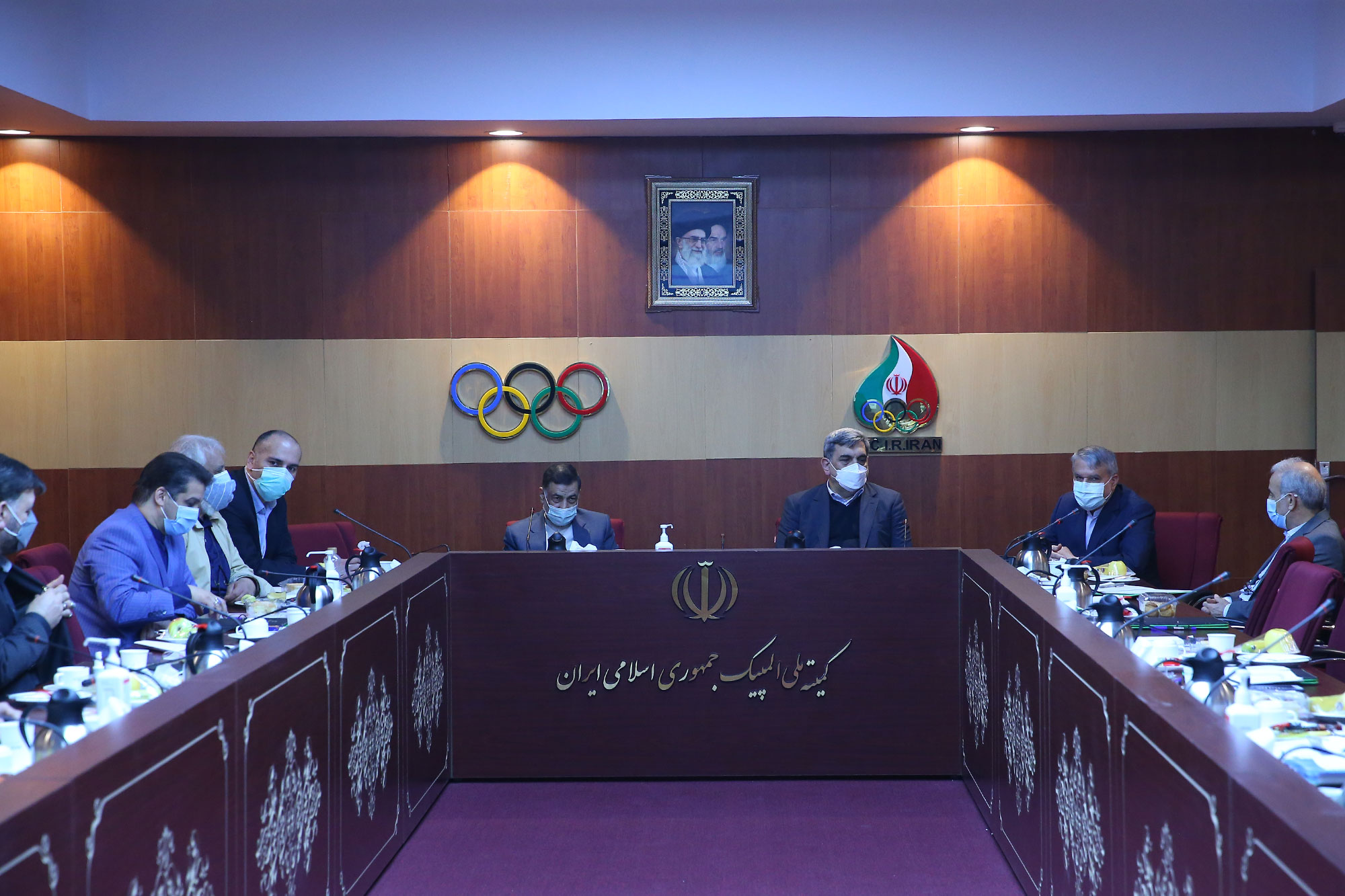 جلسه هیئت رییسه فدراسیون شنا،شیرجه و واترپولو 2