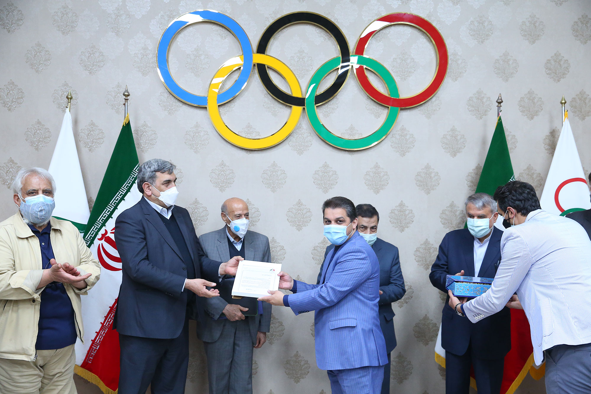 جلسه هیئت رییسه فدراسیون شنا،شیرجه و واترپولو 7