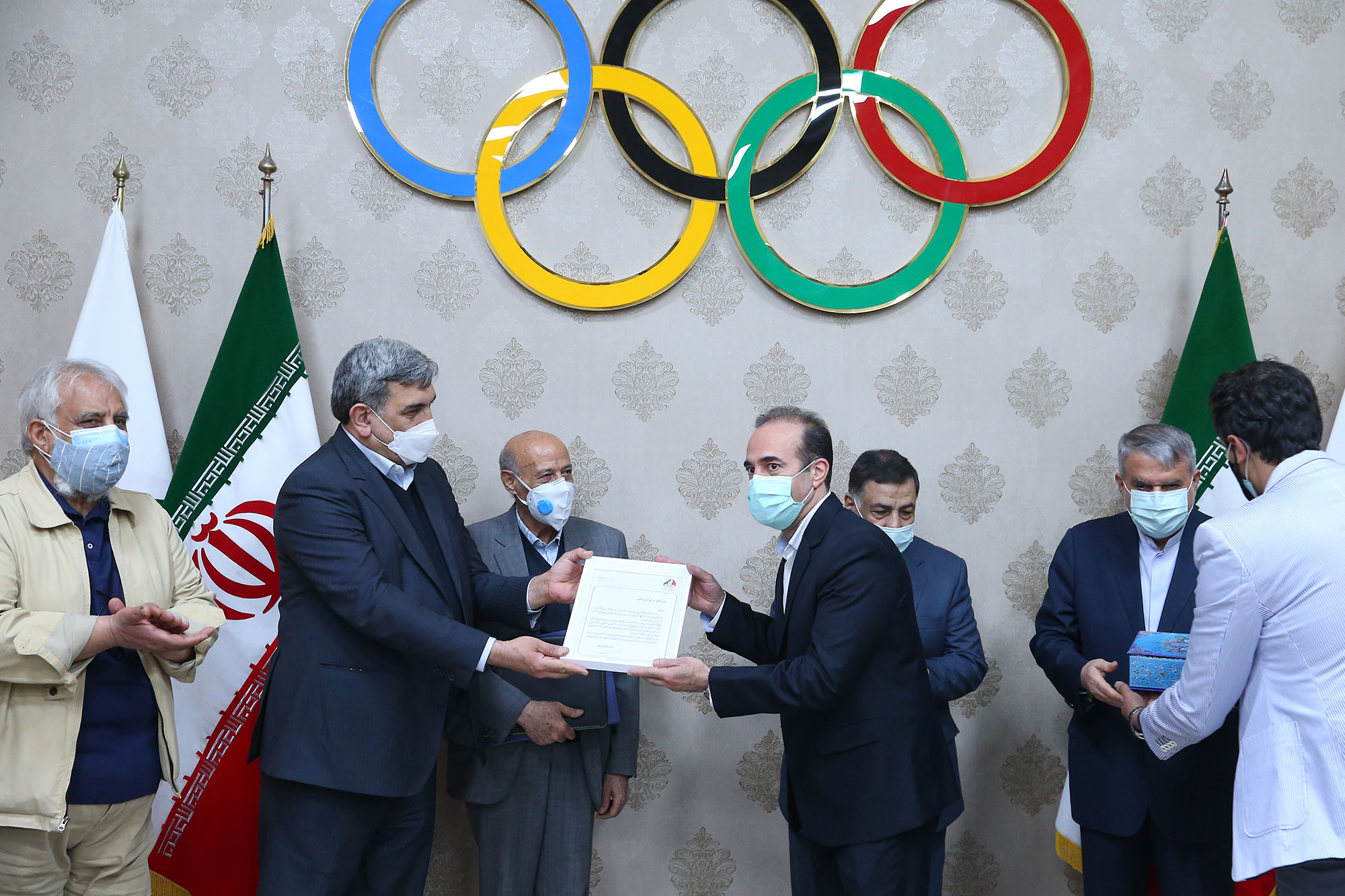 جلسه هیئت رییسه فدراسیون شنا،شیرجه و واترپولو 8