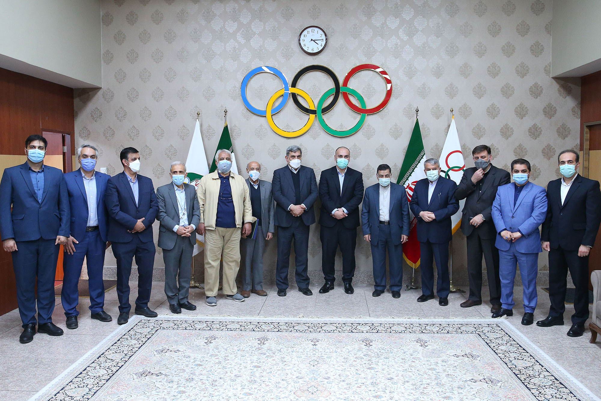 جلسه هیئت رییسه فدراسیون شنا،شیرجه و واترپولو 11